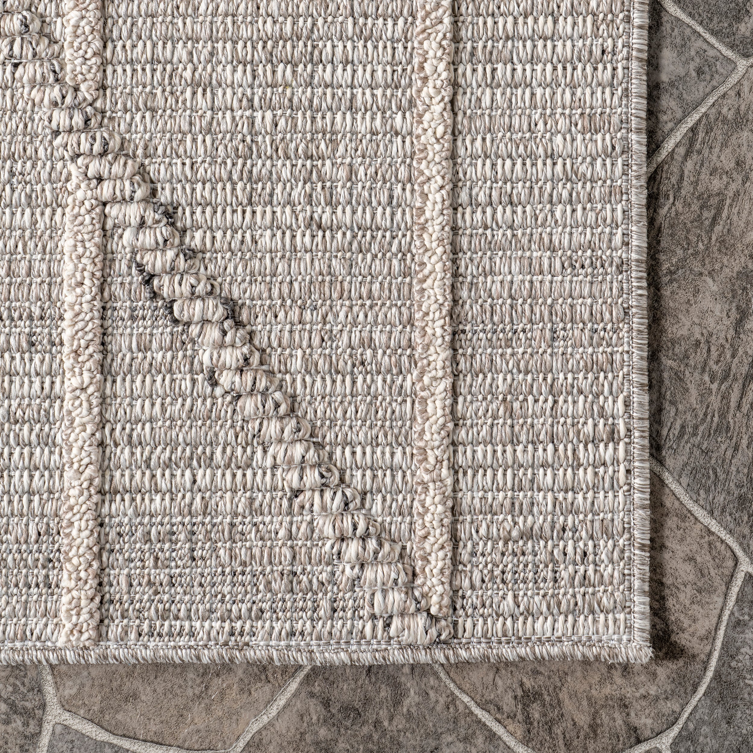 Crissy Contemporary High-Low Indoor/Outdoor Area Rug - Image 5