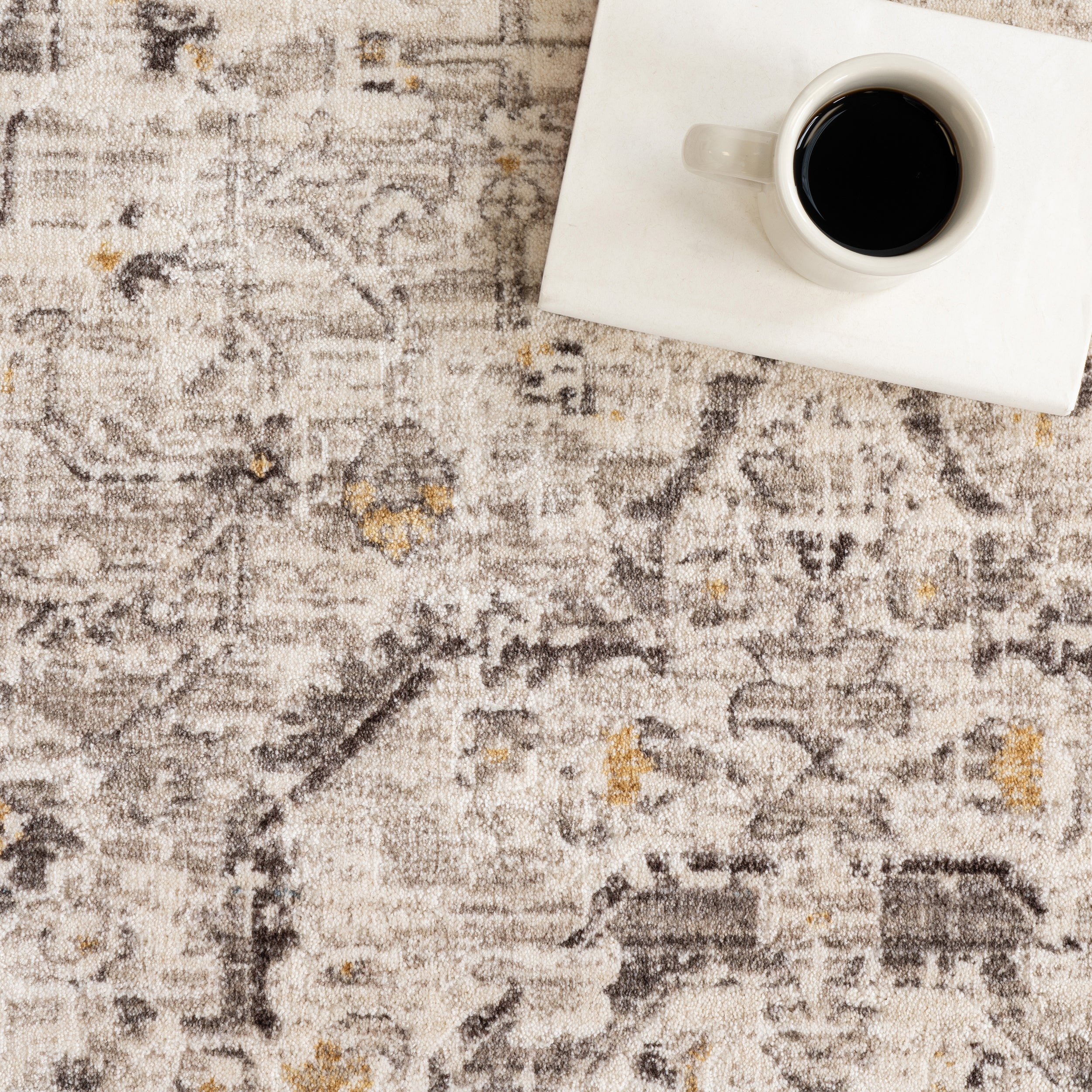 Devika Vintage Traditional Medallion Area Rug - Image 7