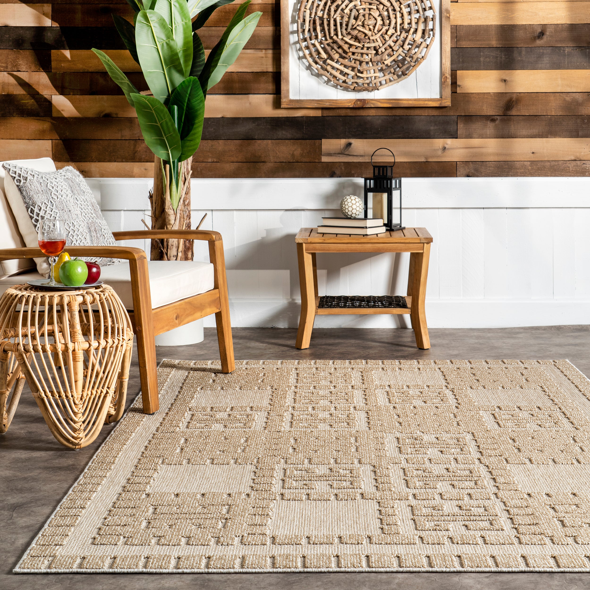 Valorie Mediterranean Indoor/Outdoor Area Rug - Image 8