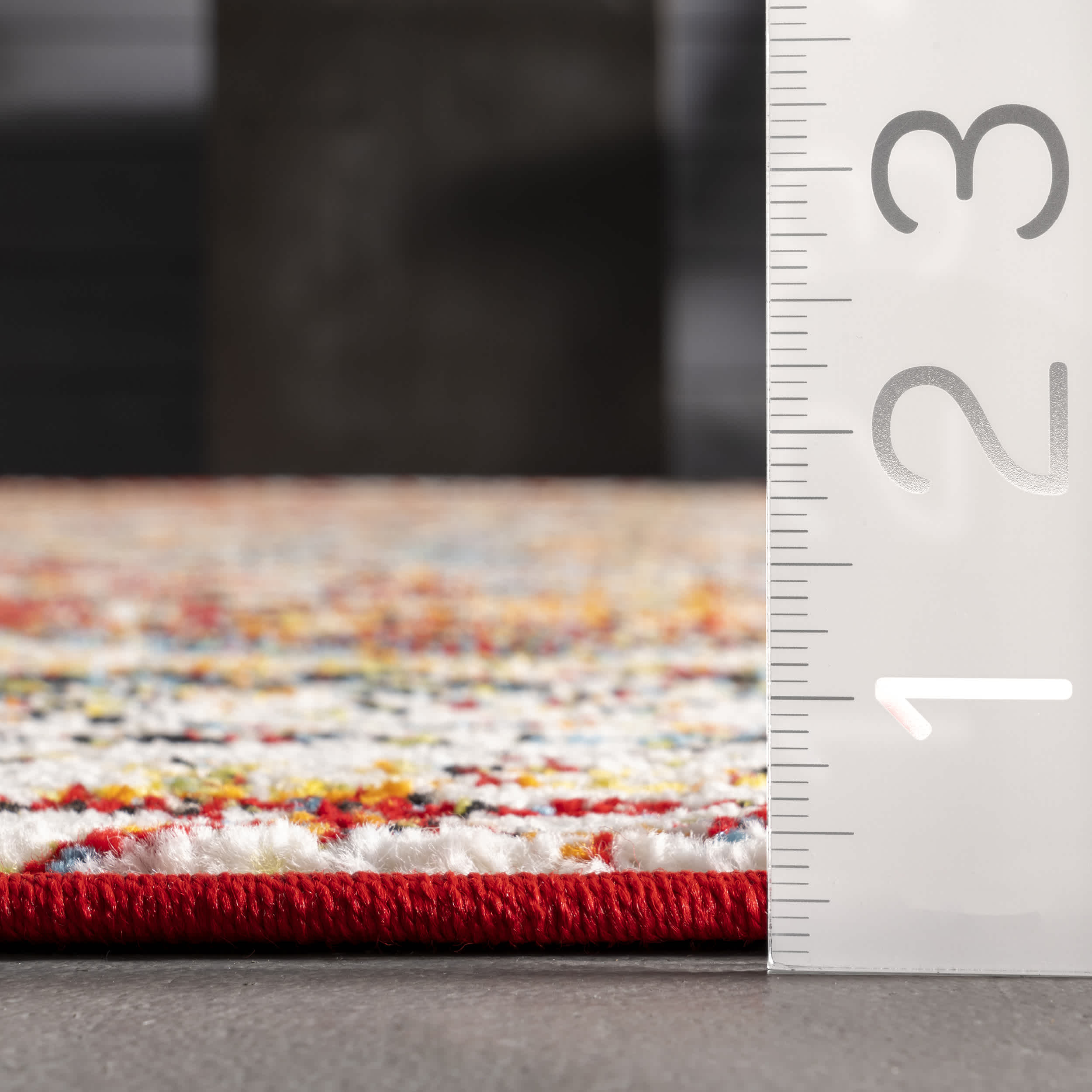 Indoor/Outdoor Transitional Medallion Muriel Area Rug - Image 3