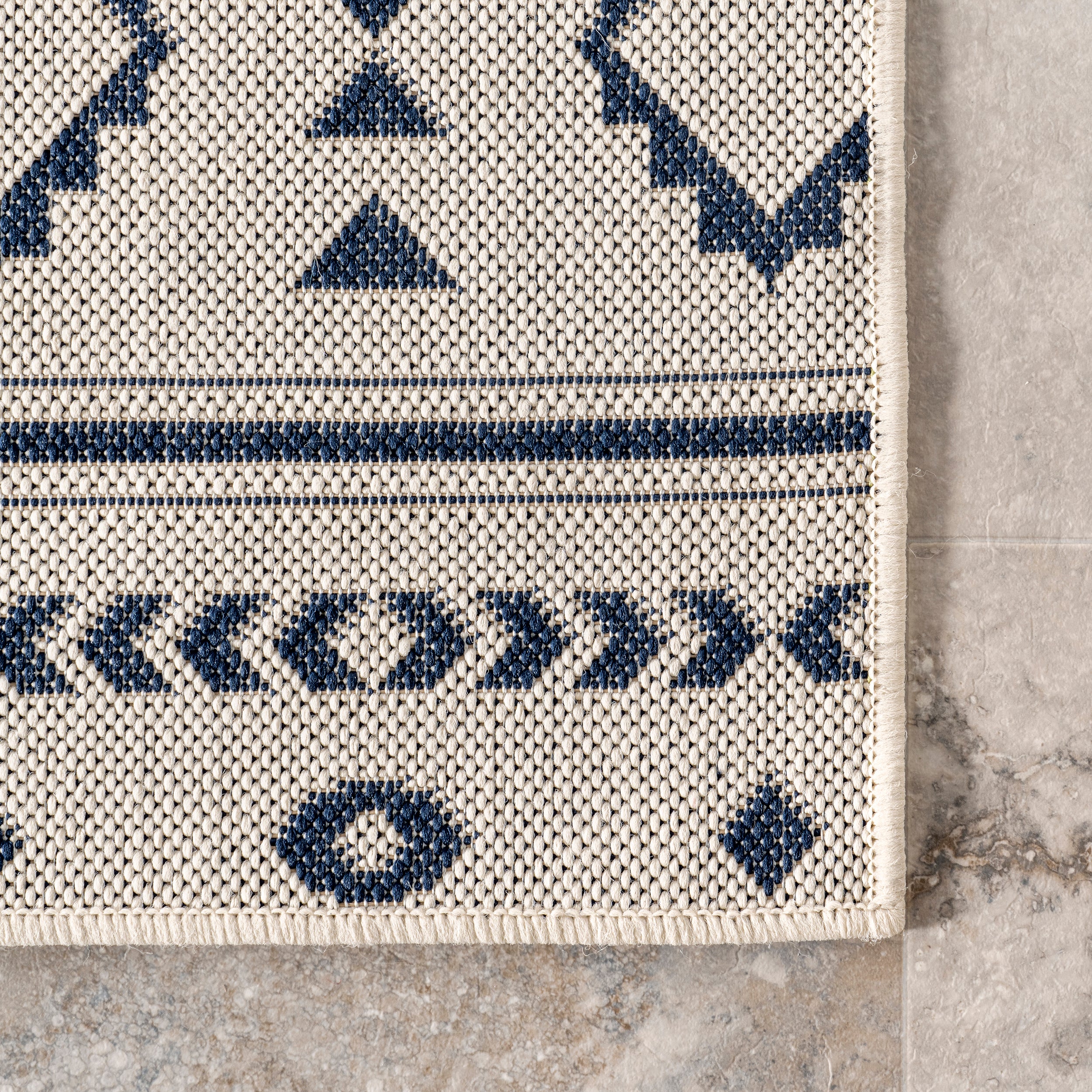 Gabby Droplet Striped Indoor/Outdoor Area Rug - Image 5