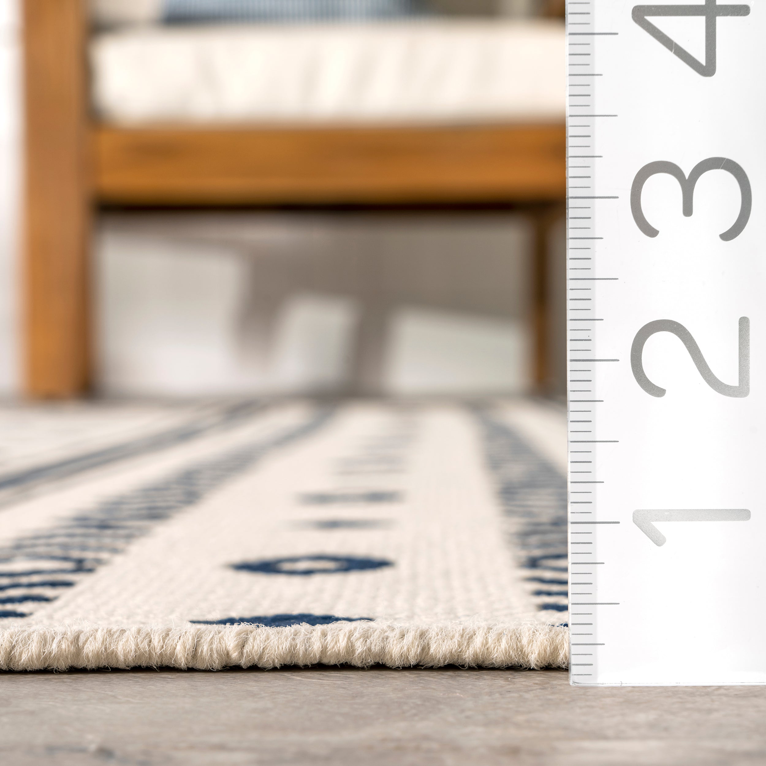 Gabby Droplet Striped Indoor/Outdoor Area Rug - Image 3