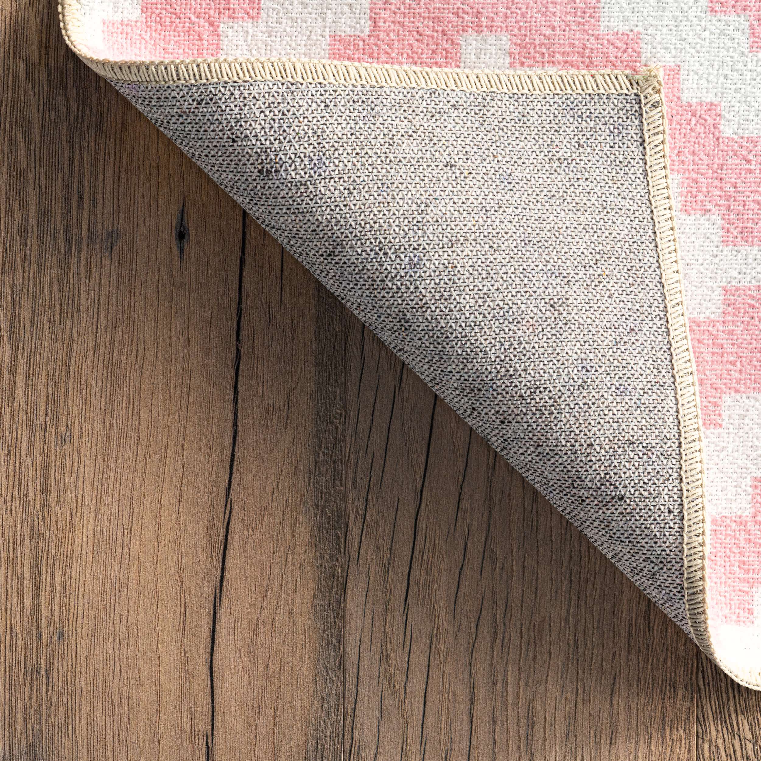 Kellee Machine Washable Modern Diamonds Area Rug - Image 18