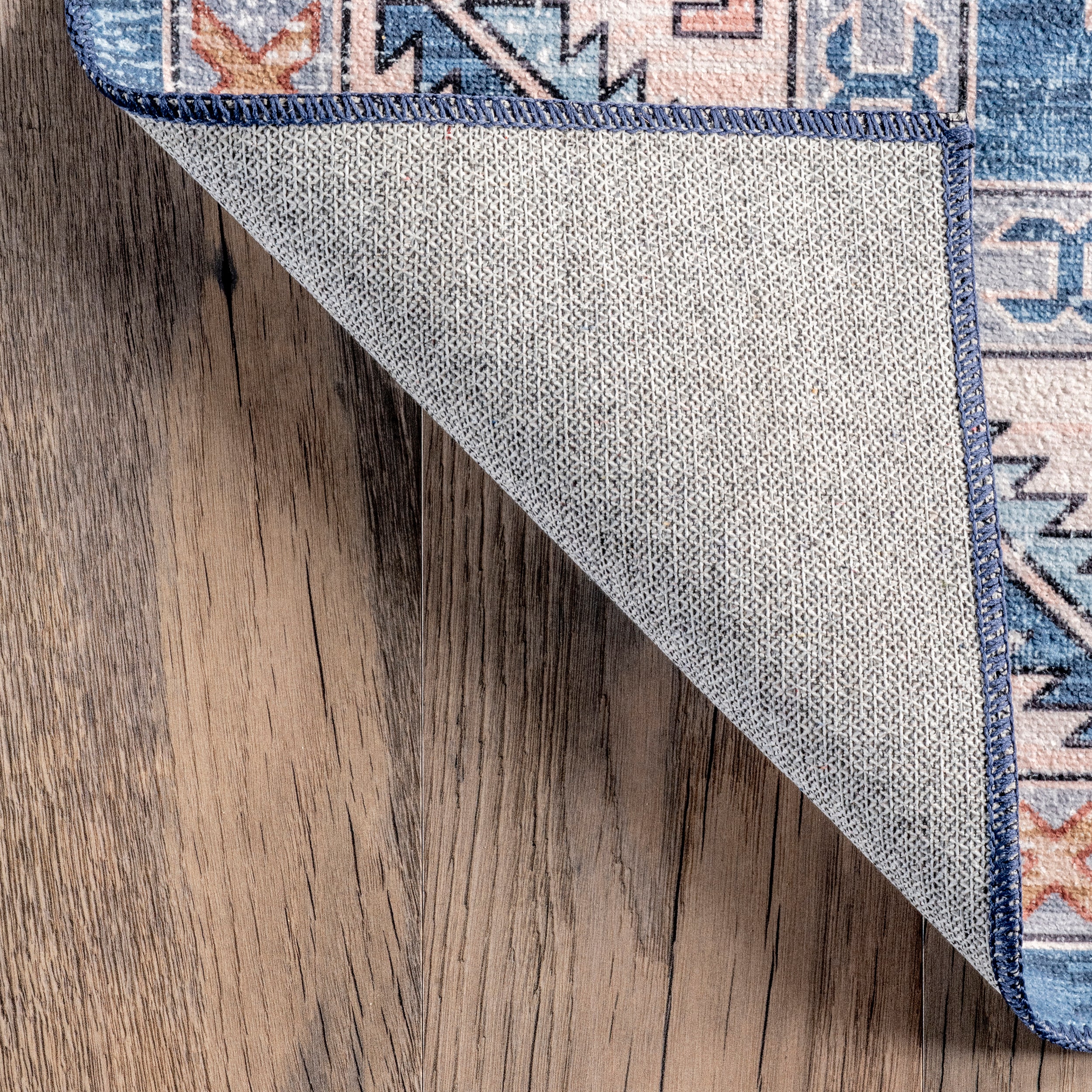 Norma Machine Washable Traditional Medallion Area Rug - Image 7