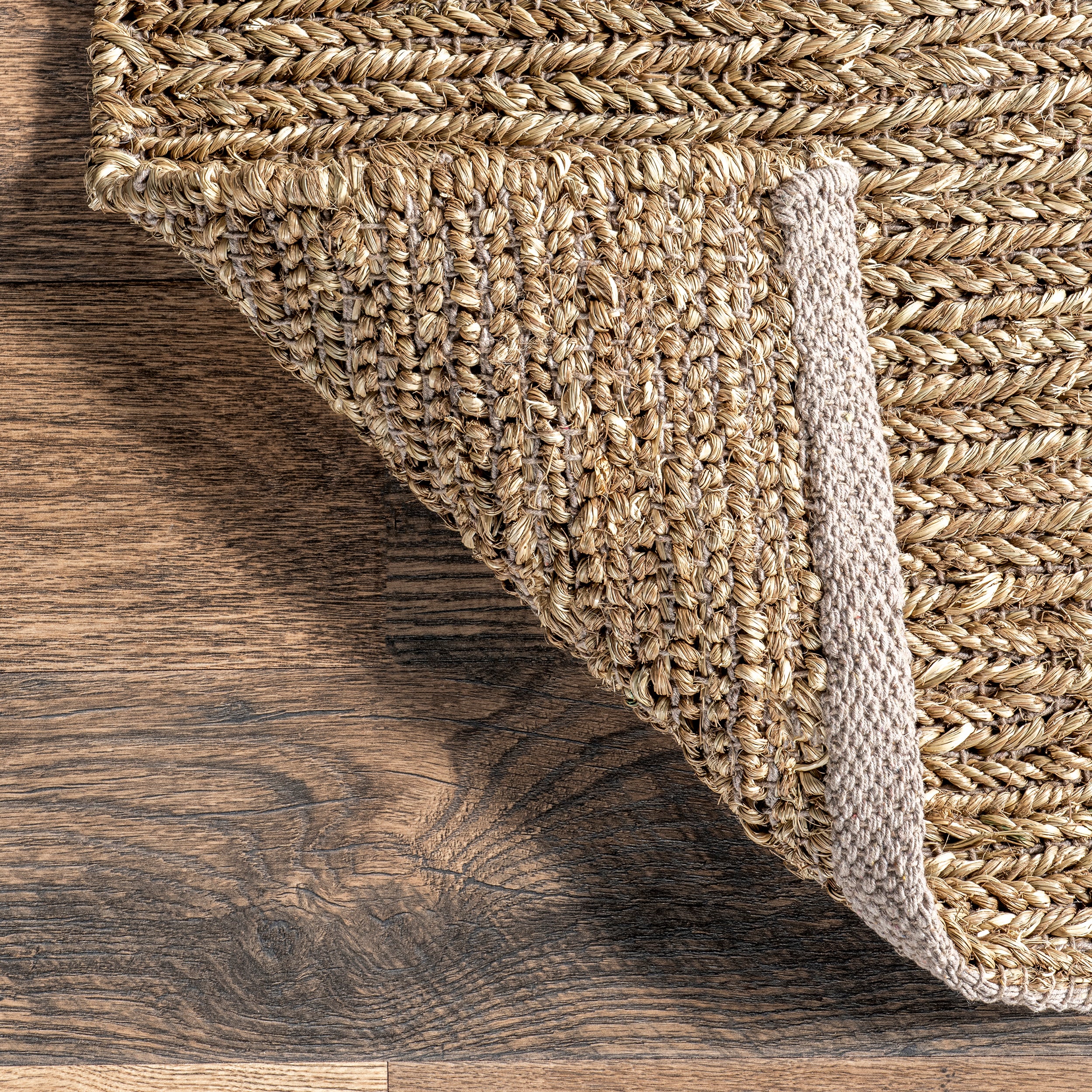 Jeannie Casual Seagrass Area Rug - Image 7