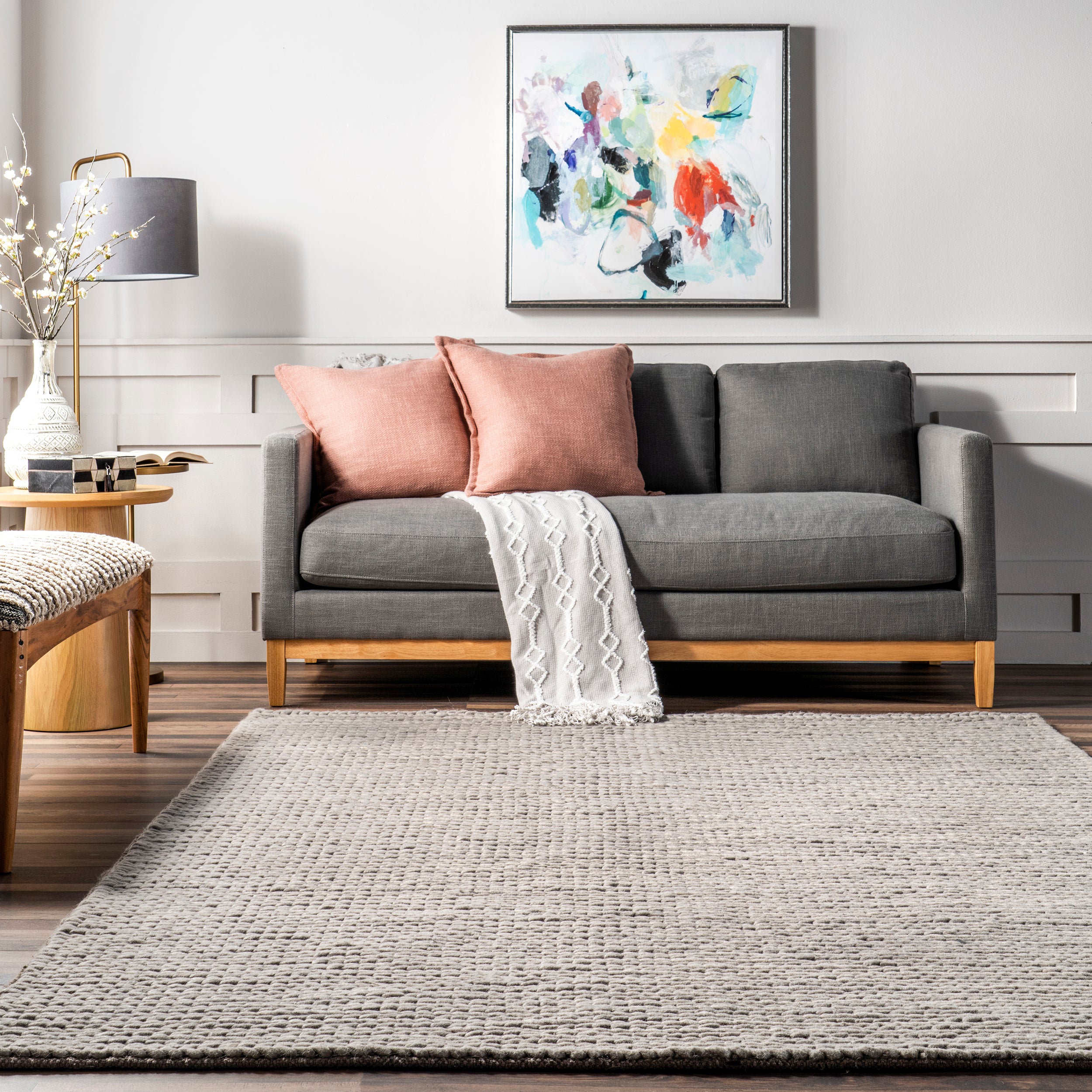 Penelope Braided Wool Area Rug - Image 19