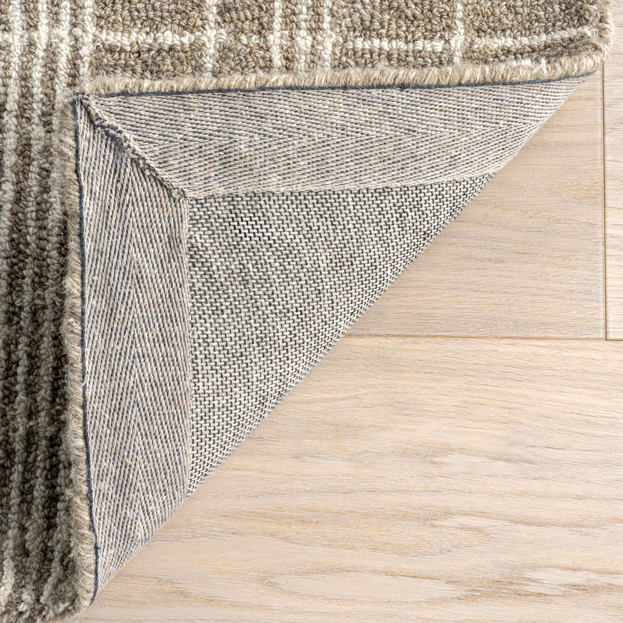 Tirza Plaid Wool Area Rug - Image 8