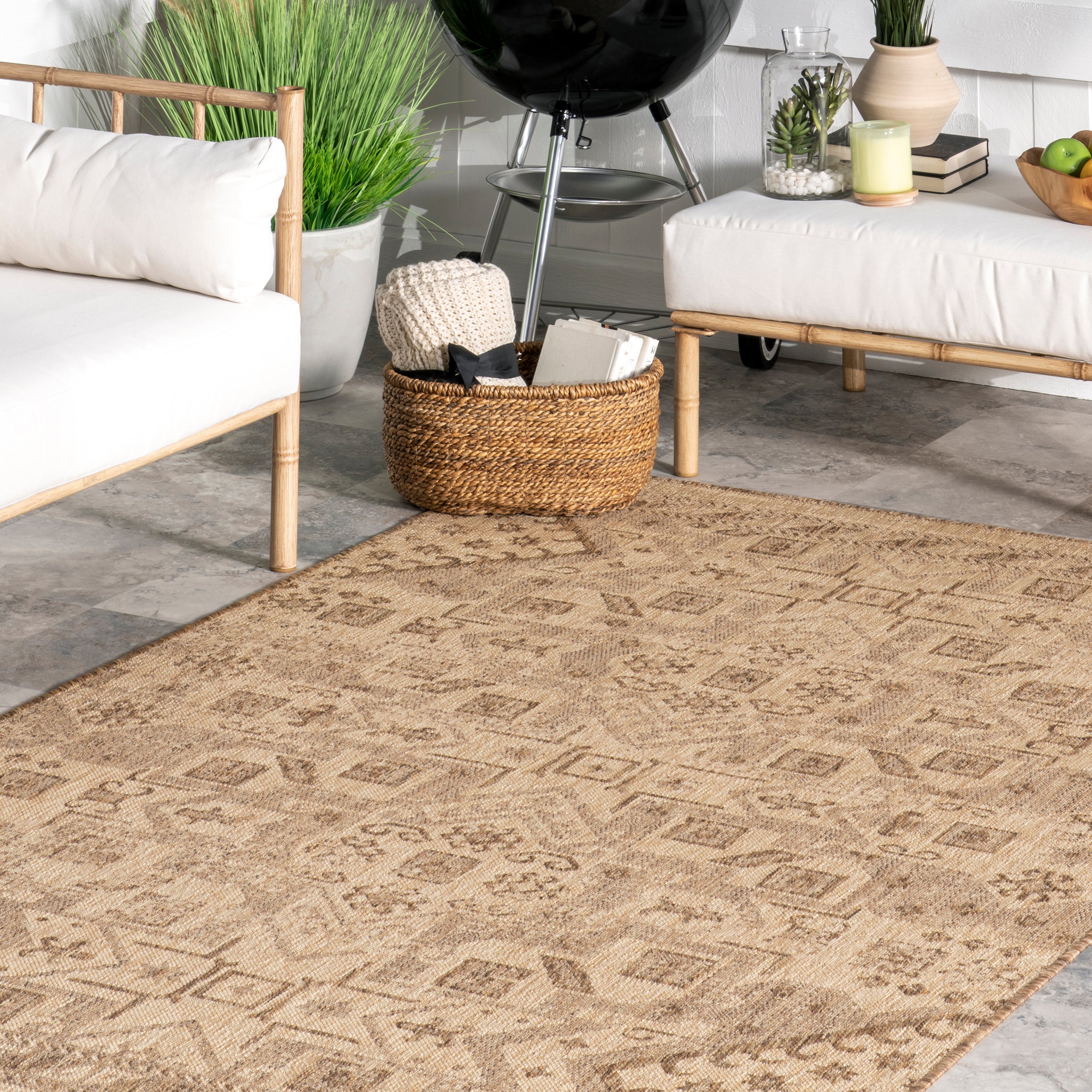 Toyah Southwestern Indoor/Outdoor Area Rug - Image 9