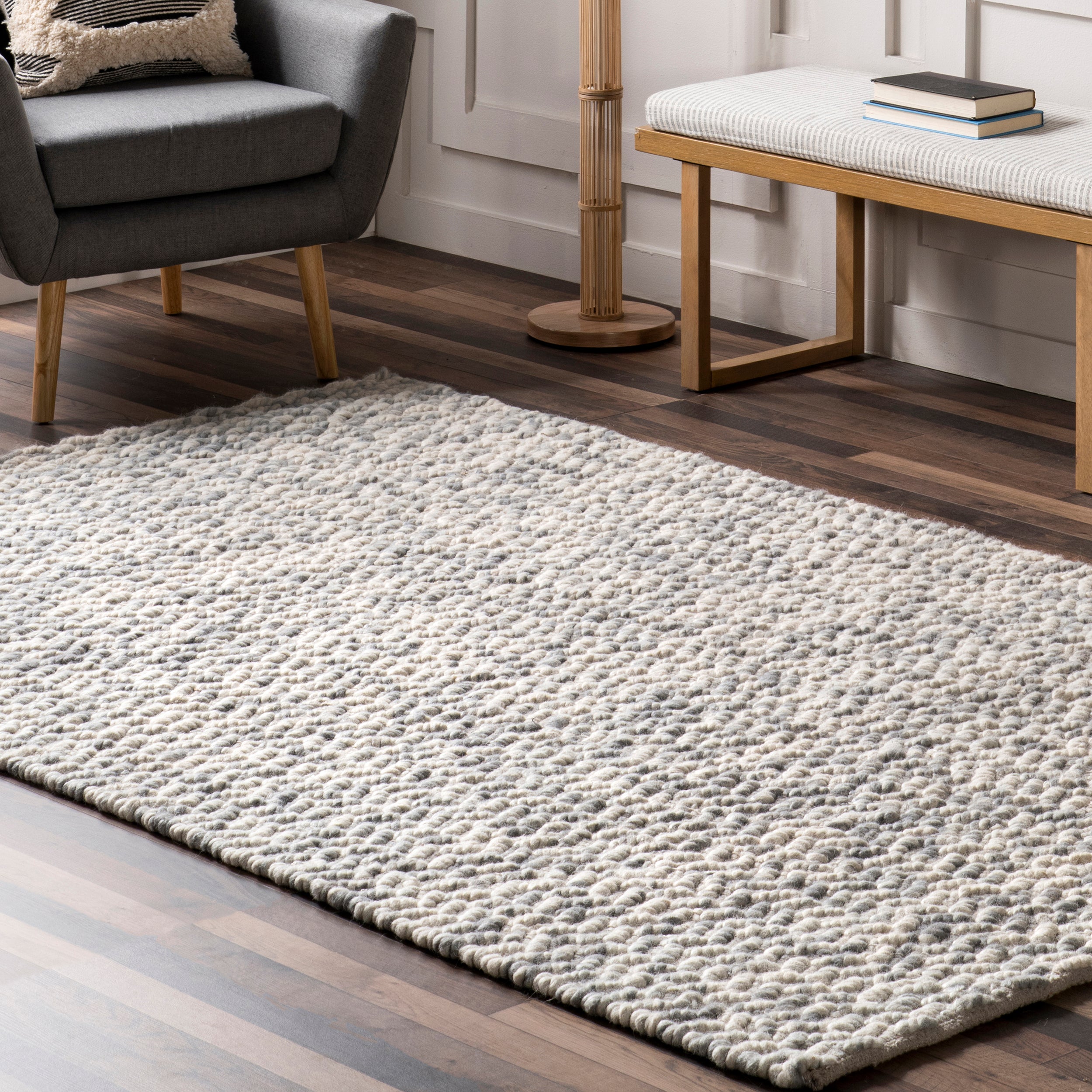 Glendora Hand Woven Chevron Area Rug - Image 27