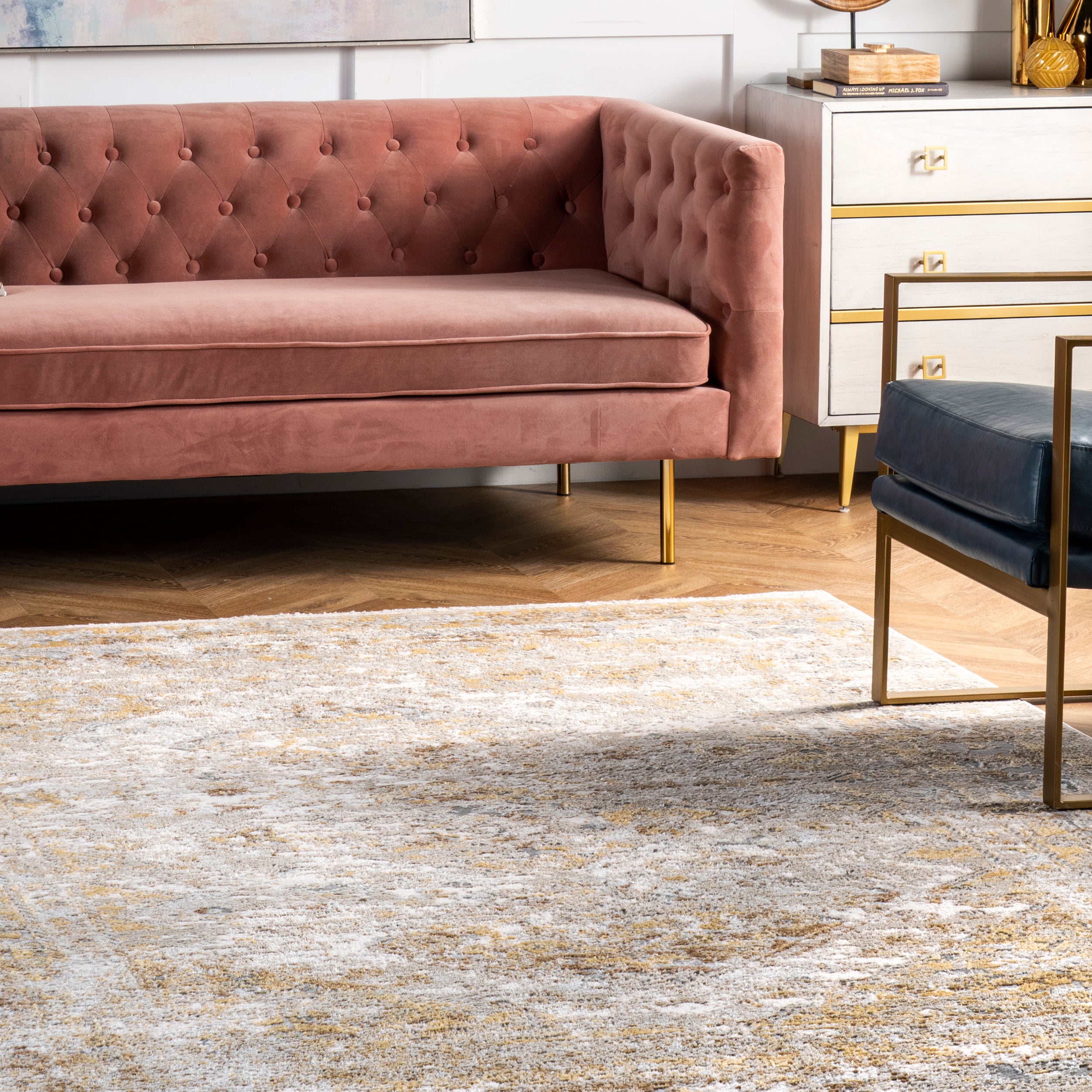 Madisson Vintage Faded Medallion Area Rug - Image 21