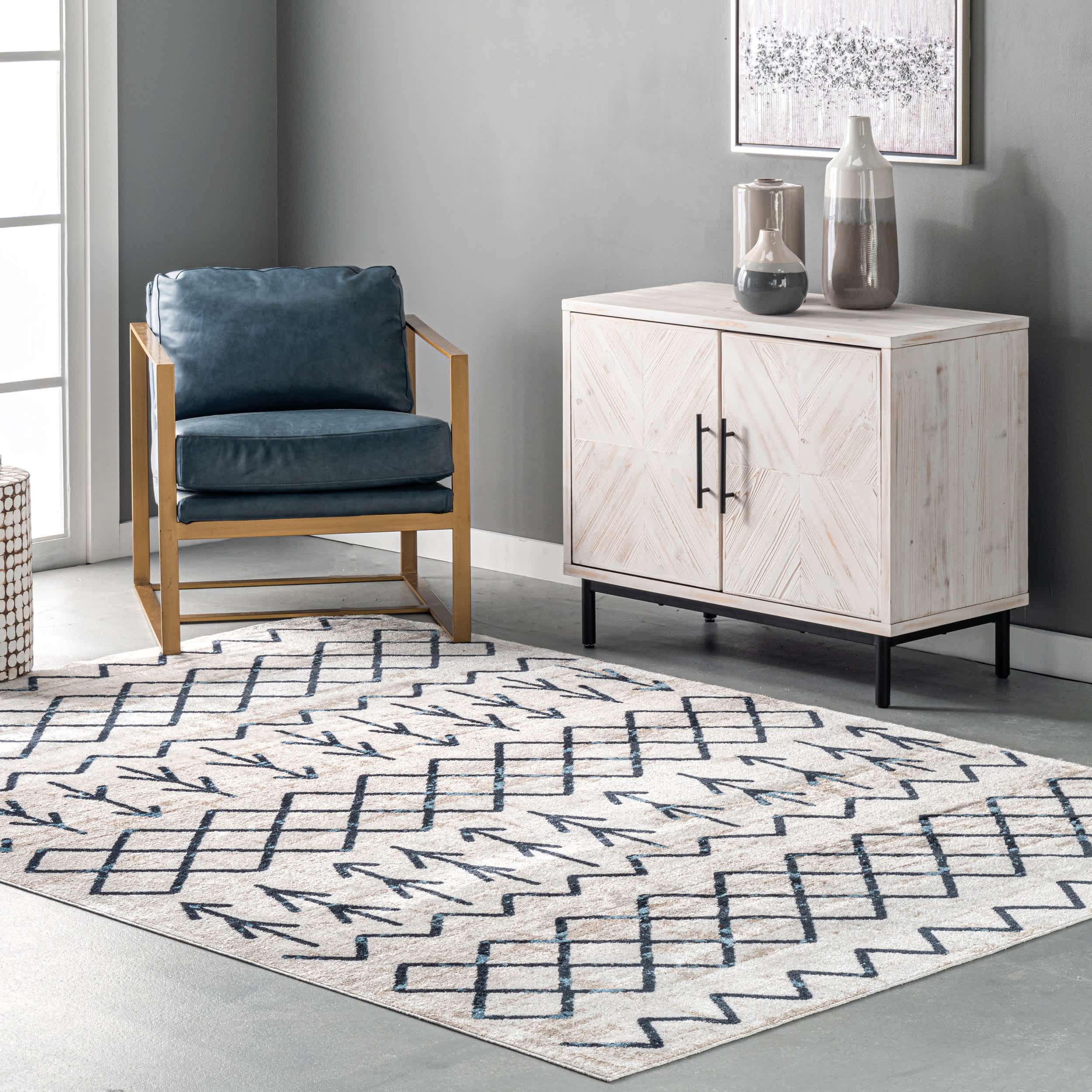 Malia Machine Washable Moroccan Area Rug - Image 2