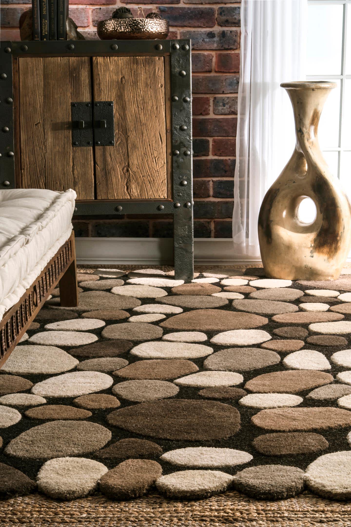 Hand Tufted Pebbles Area Rug - Image 9