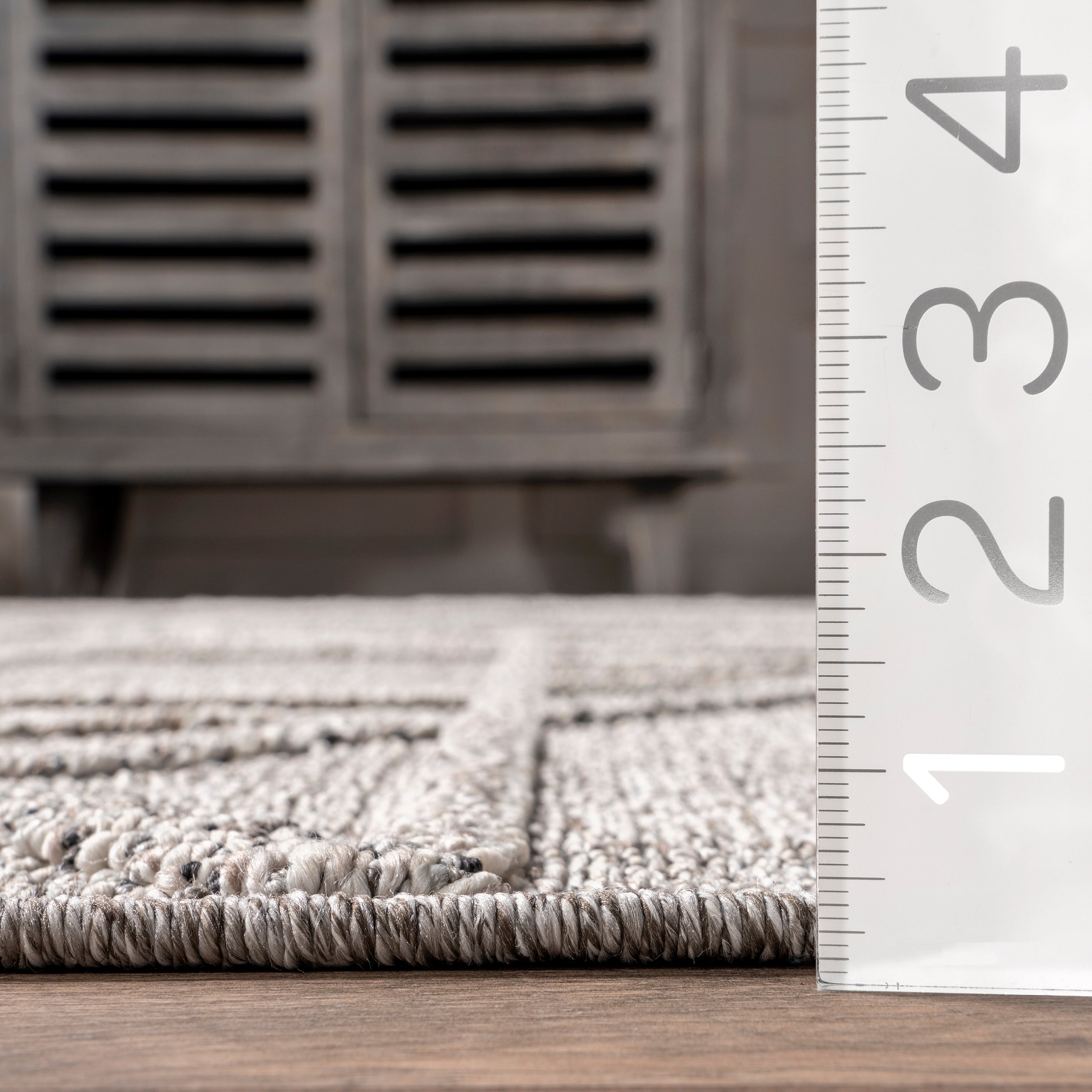 Crissy Contemporary High-Low Indoor/Outdoor Area Rug - Image 3