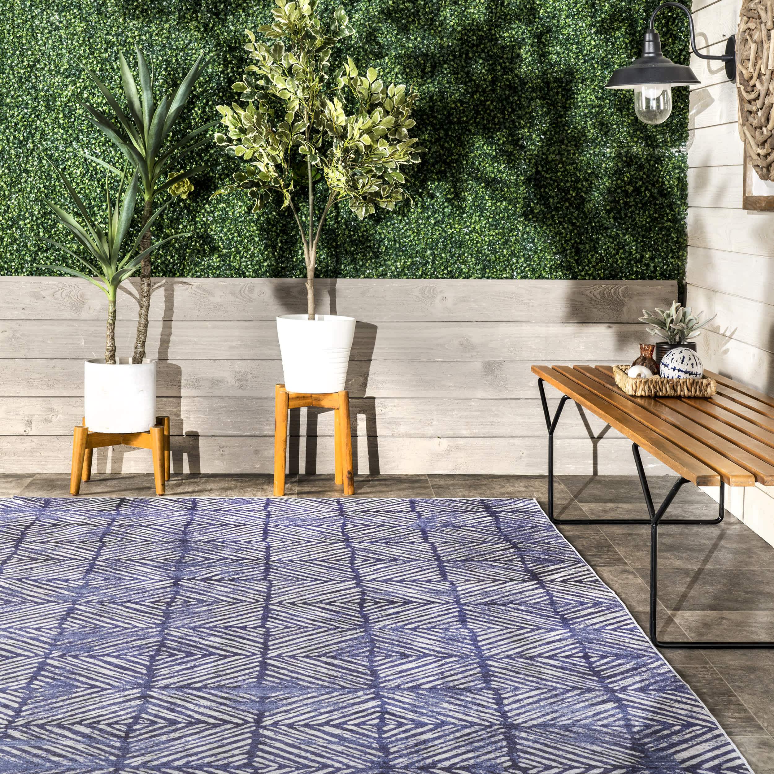Cami Modern Machine Washable Indoor/Outdoor Area Rug - Image 8