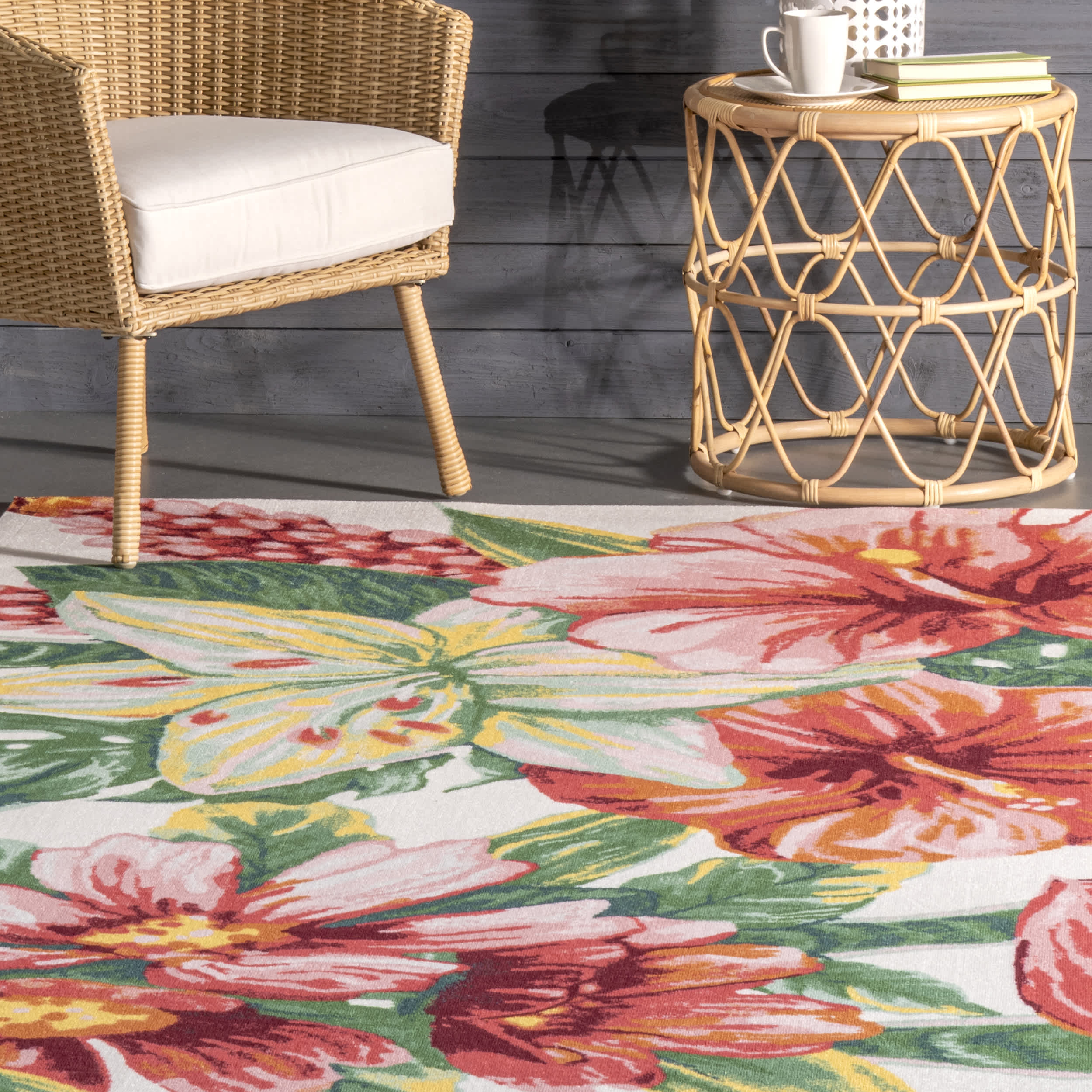 Contemporary Floral Sabrina Area Rug - Image 9