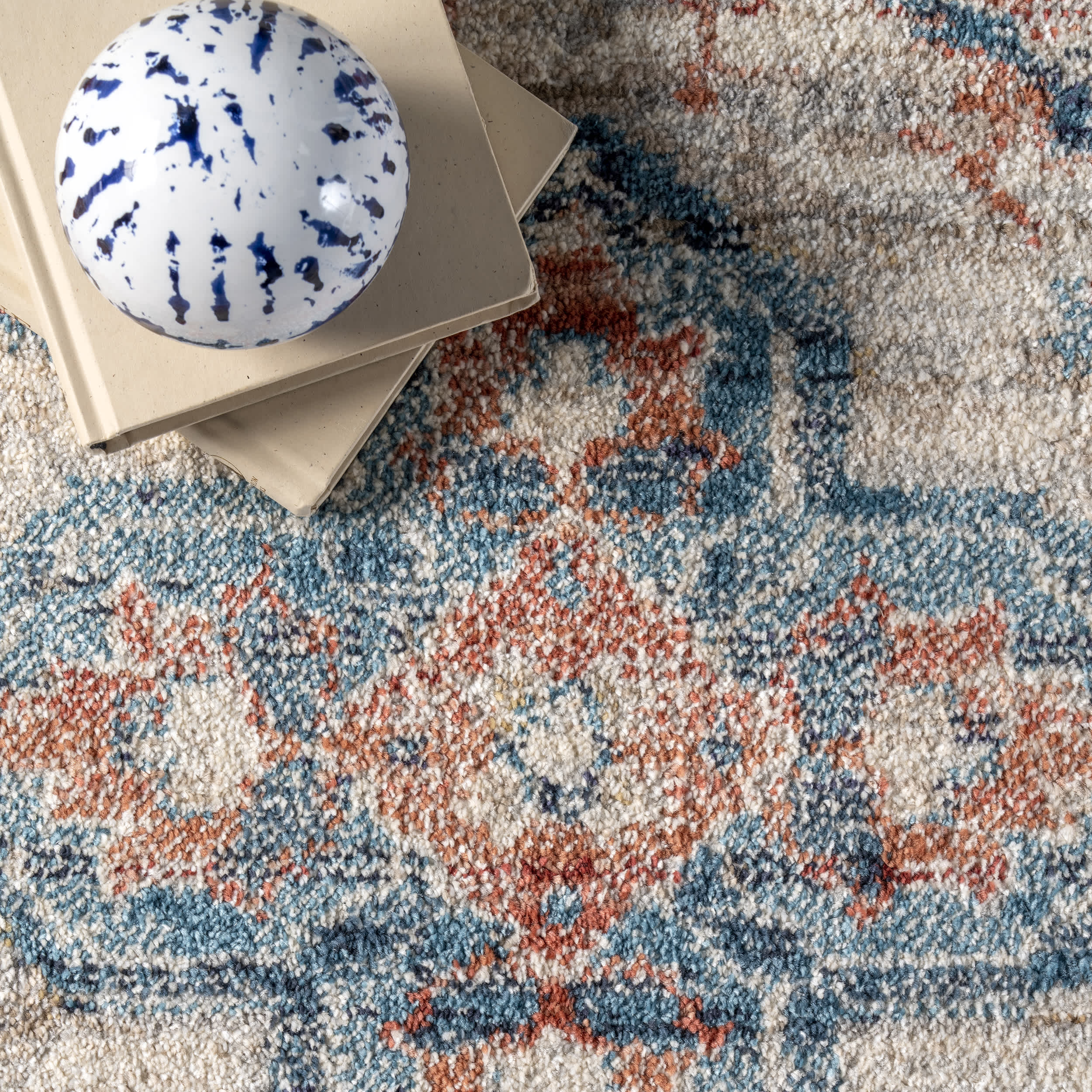 Harley Barbed Mast Medallion Area Rug - Image 6
