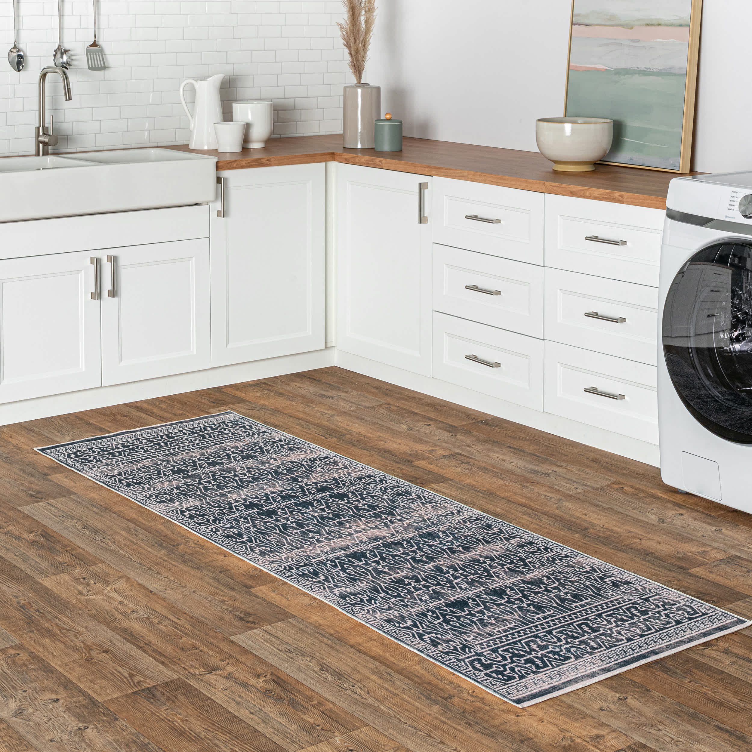 Beverly Machine Washable Global Inspired Area Rug - Image 10