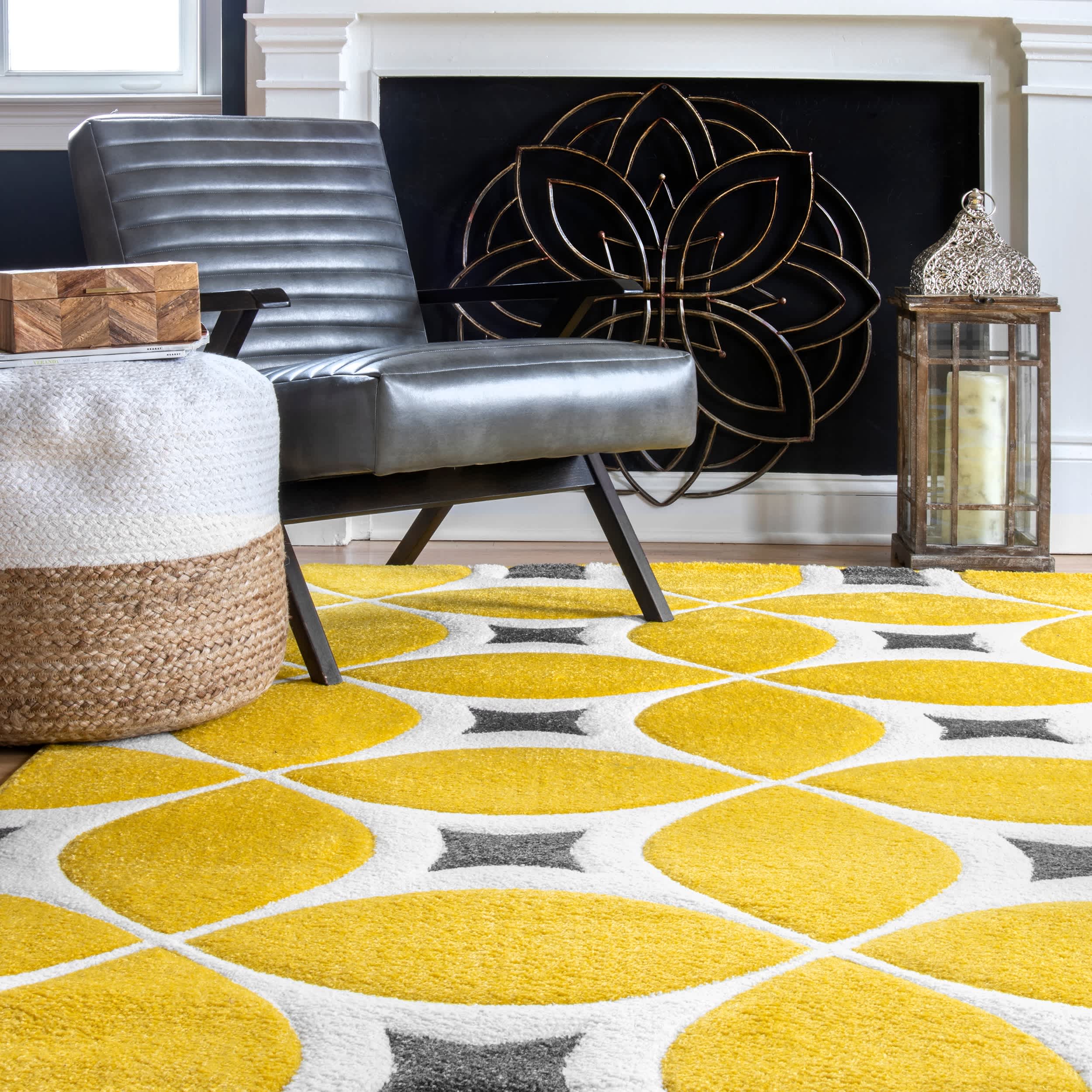 Gabriela Contemporary Trellis Area Rug - Image 18