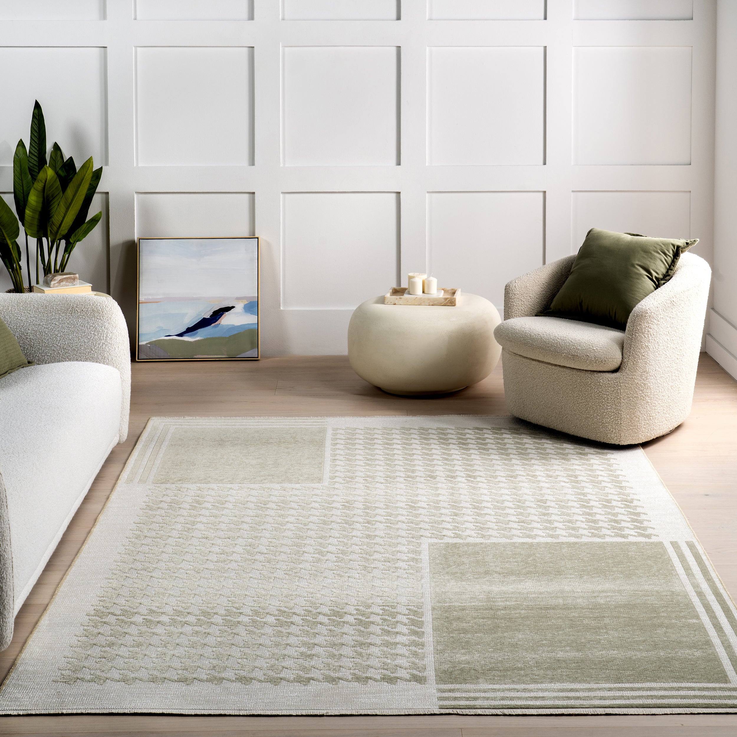 Iyla SuperiorWash Geometric Reversible Area Rug - Image 8