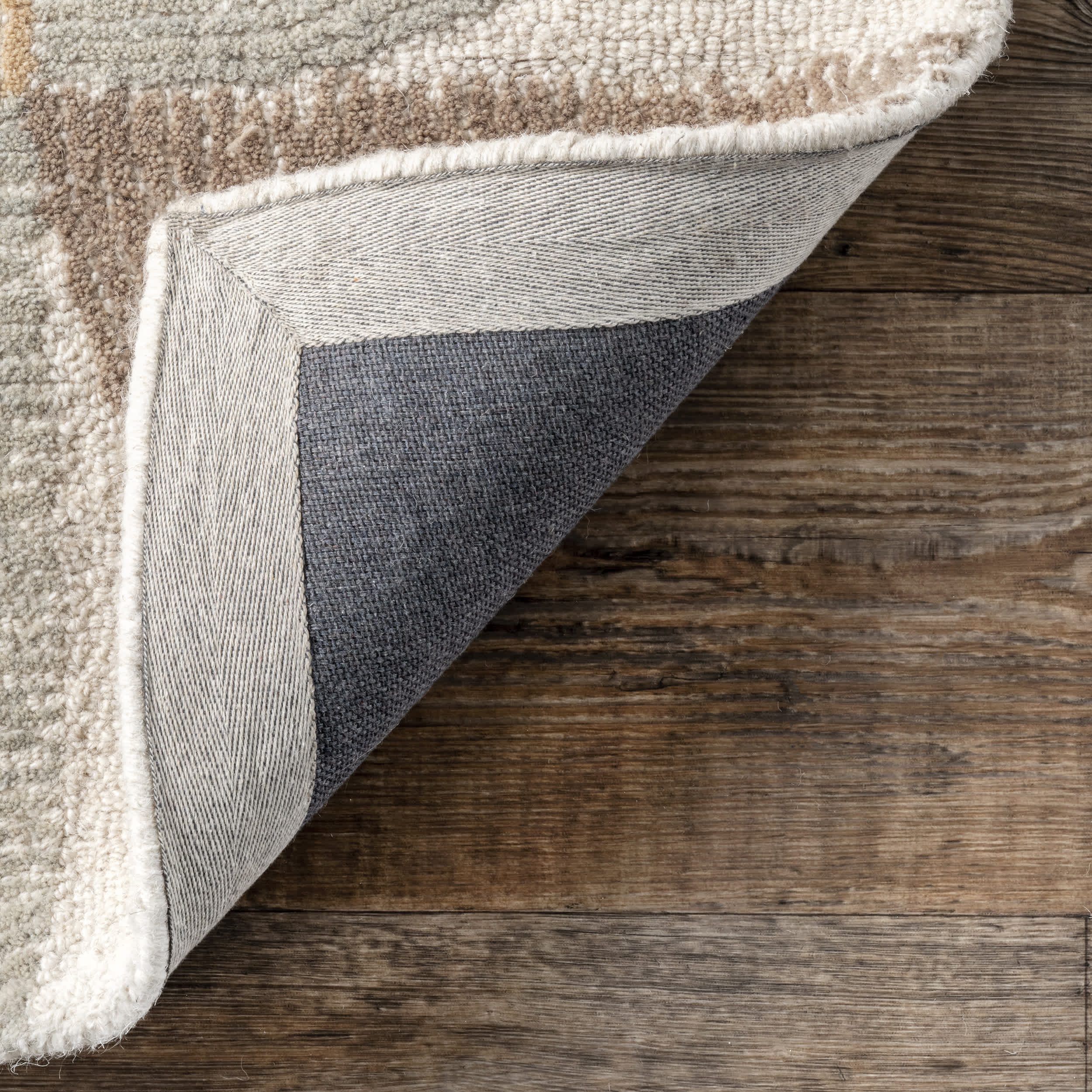 Liv Hand Tufted Wool Geometric Area Rug - Image 7