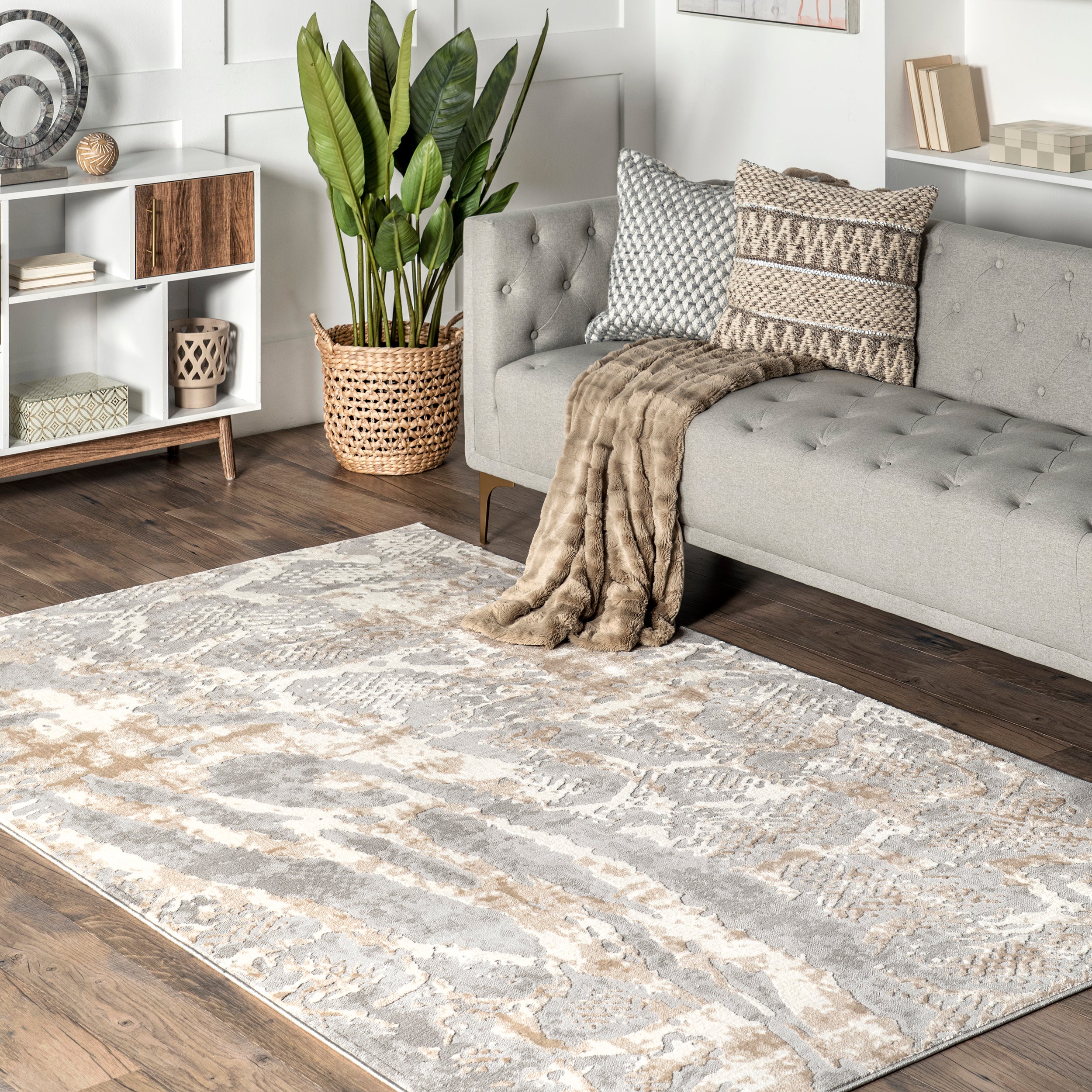 Shirley Snake Print Area Rug - Image 9