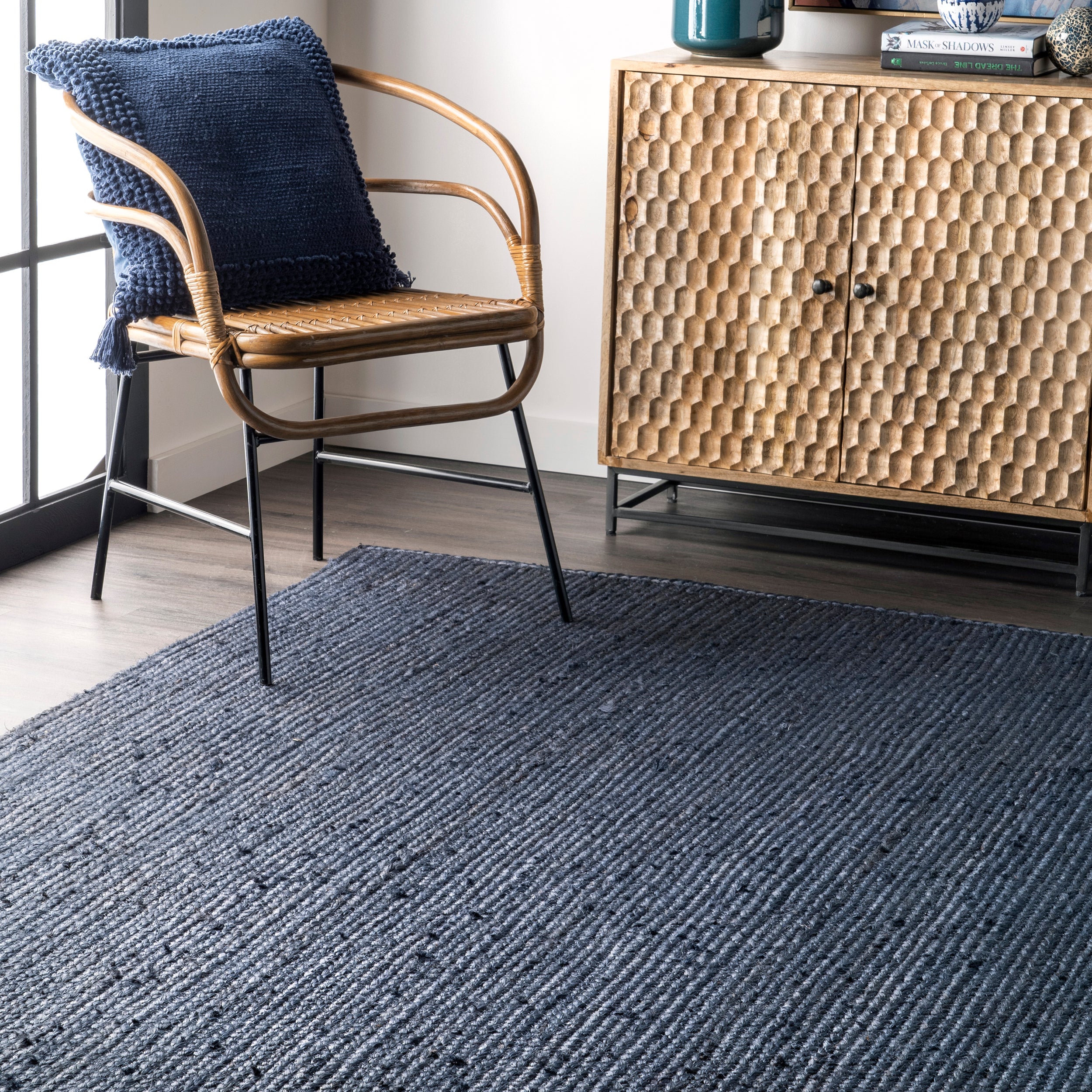 Rigo Hand Woven Farmhouse Jute Area Rug - Image 21
