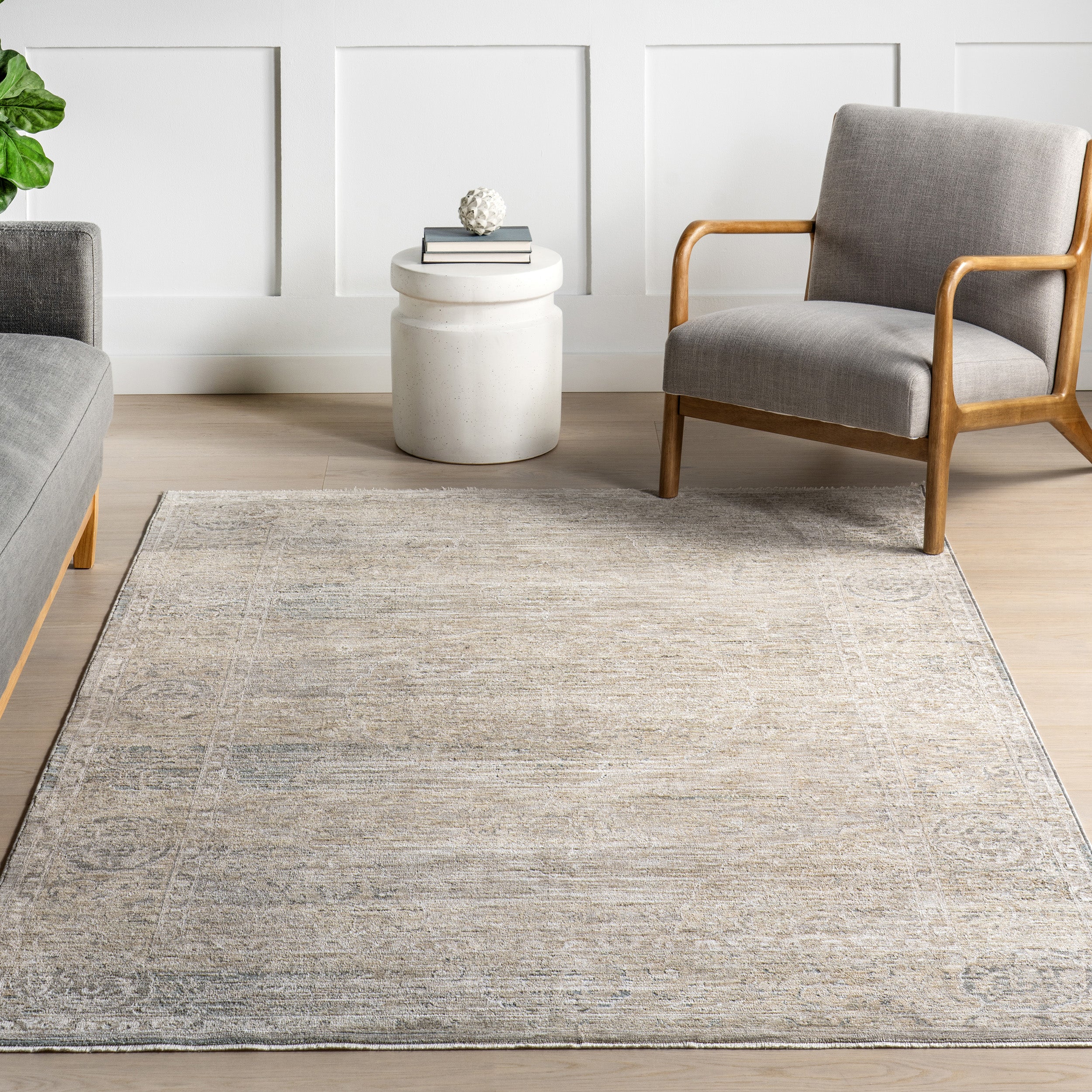 Griselda Medallion Fringe Area Rug - Image 9