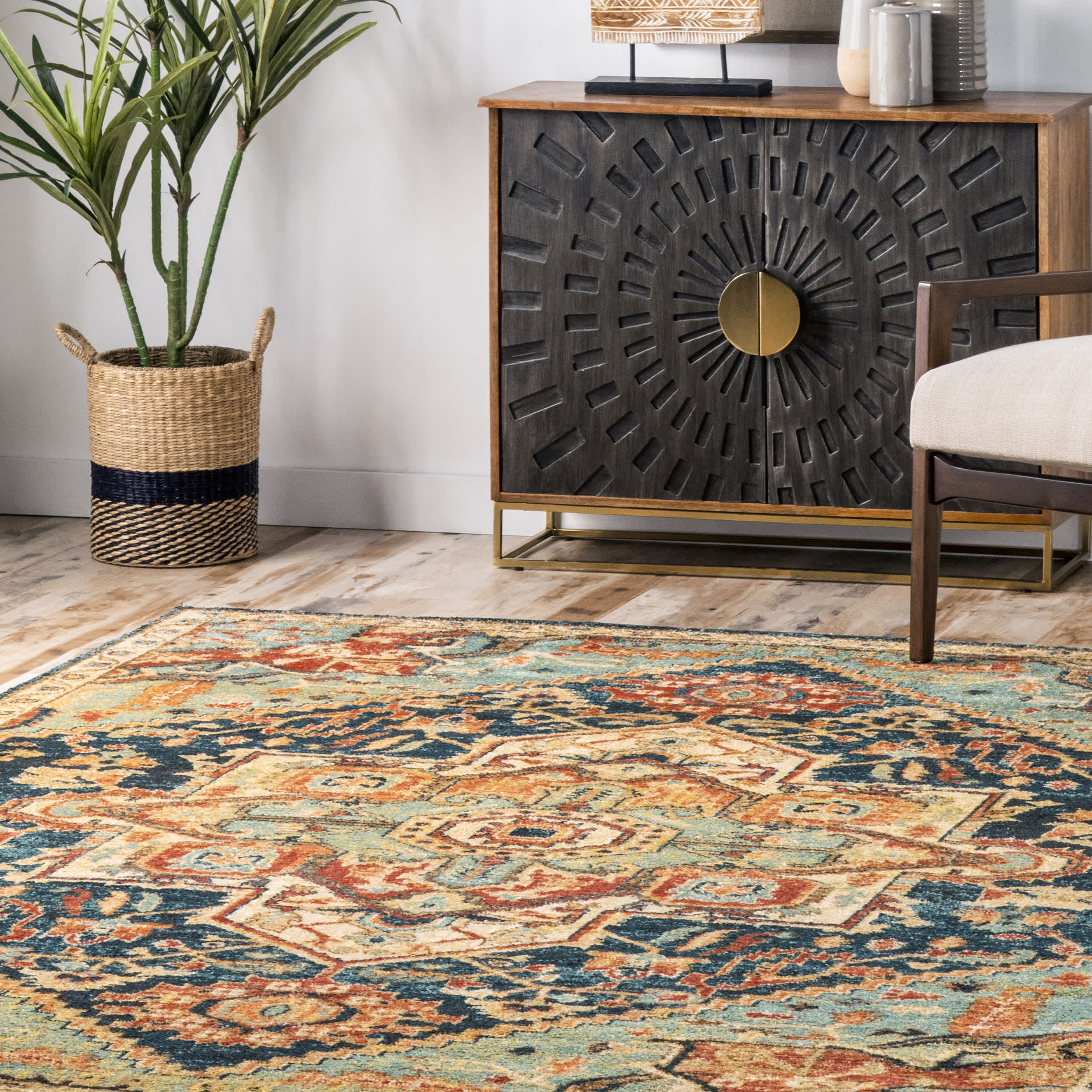 Tribal Medallion Tabetha Rug - Image 9
