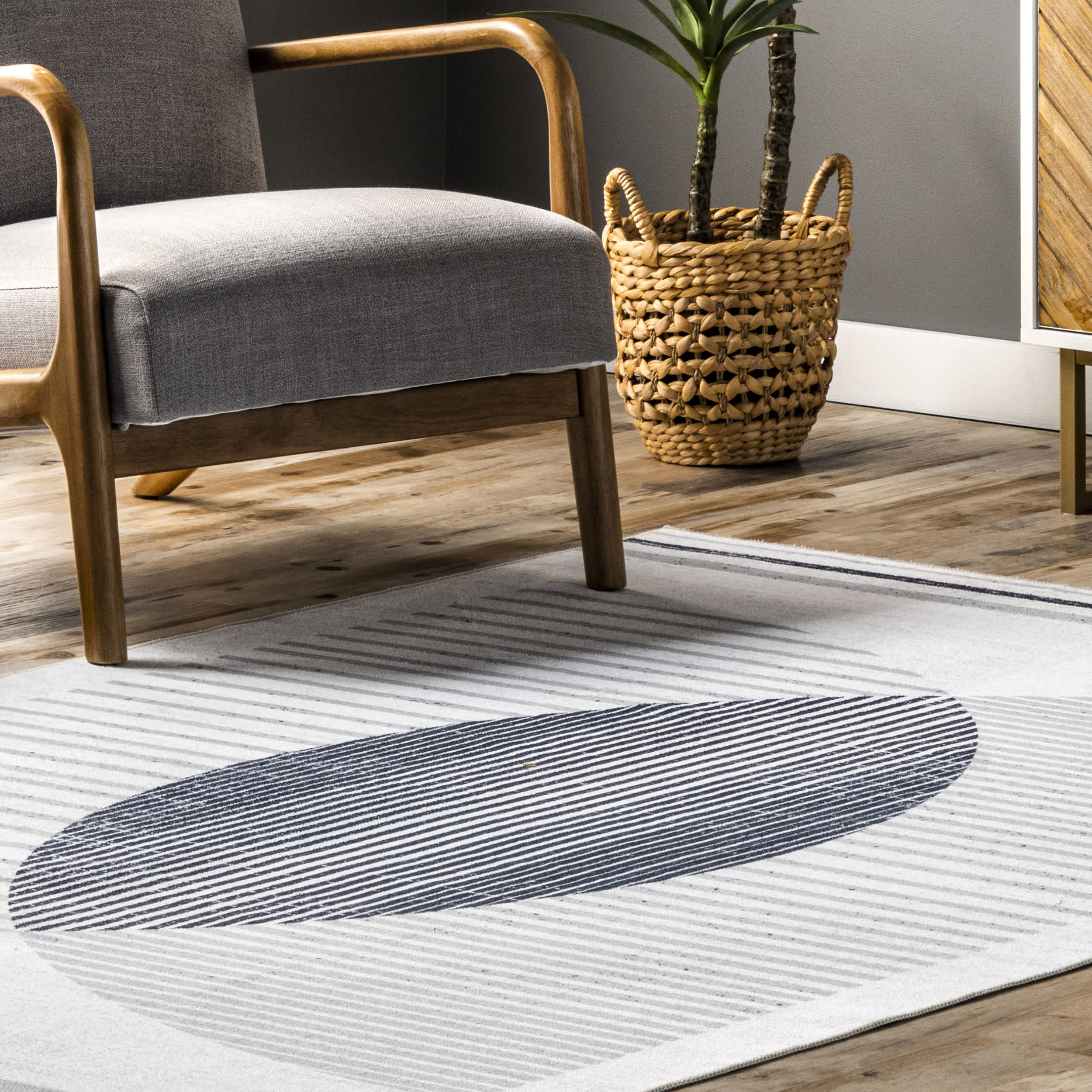 Winnie Washable Eclipse Area Rug - Image 9