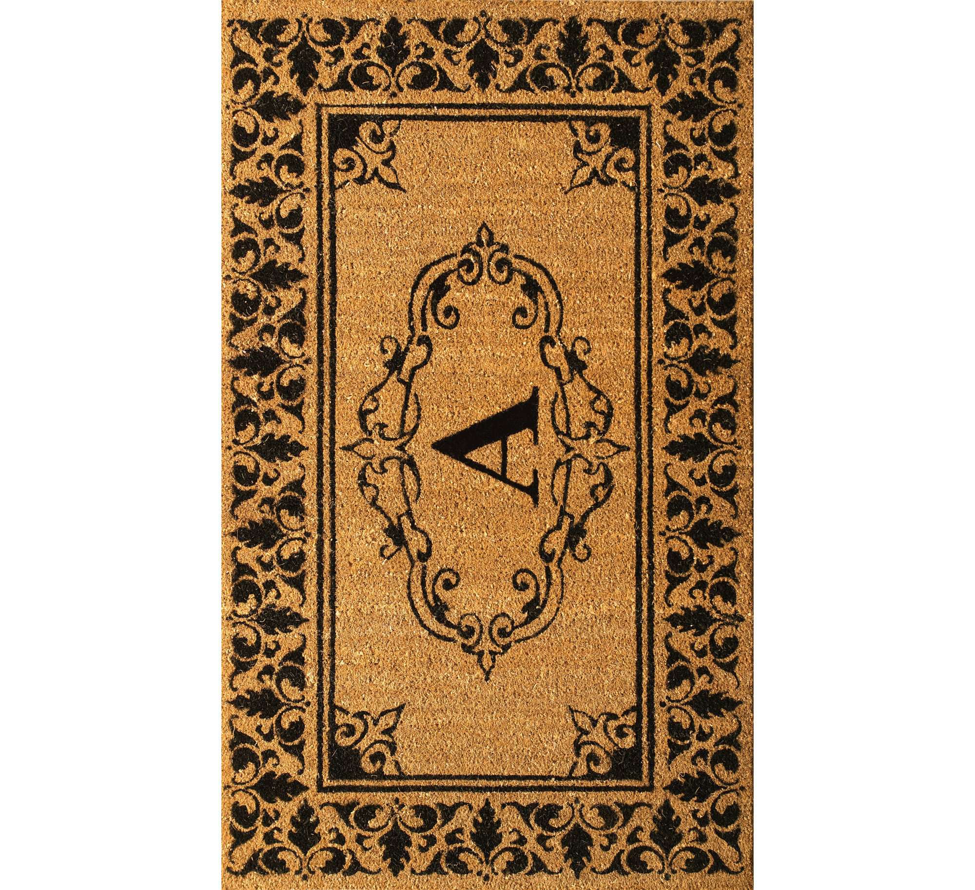 Monogrammed Outdoor Welcome Door Mat