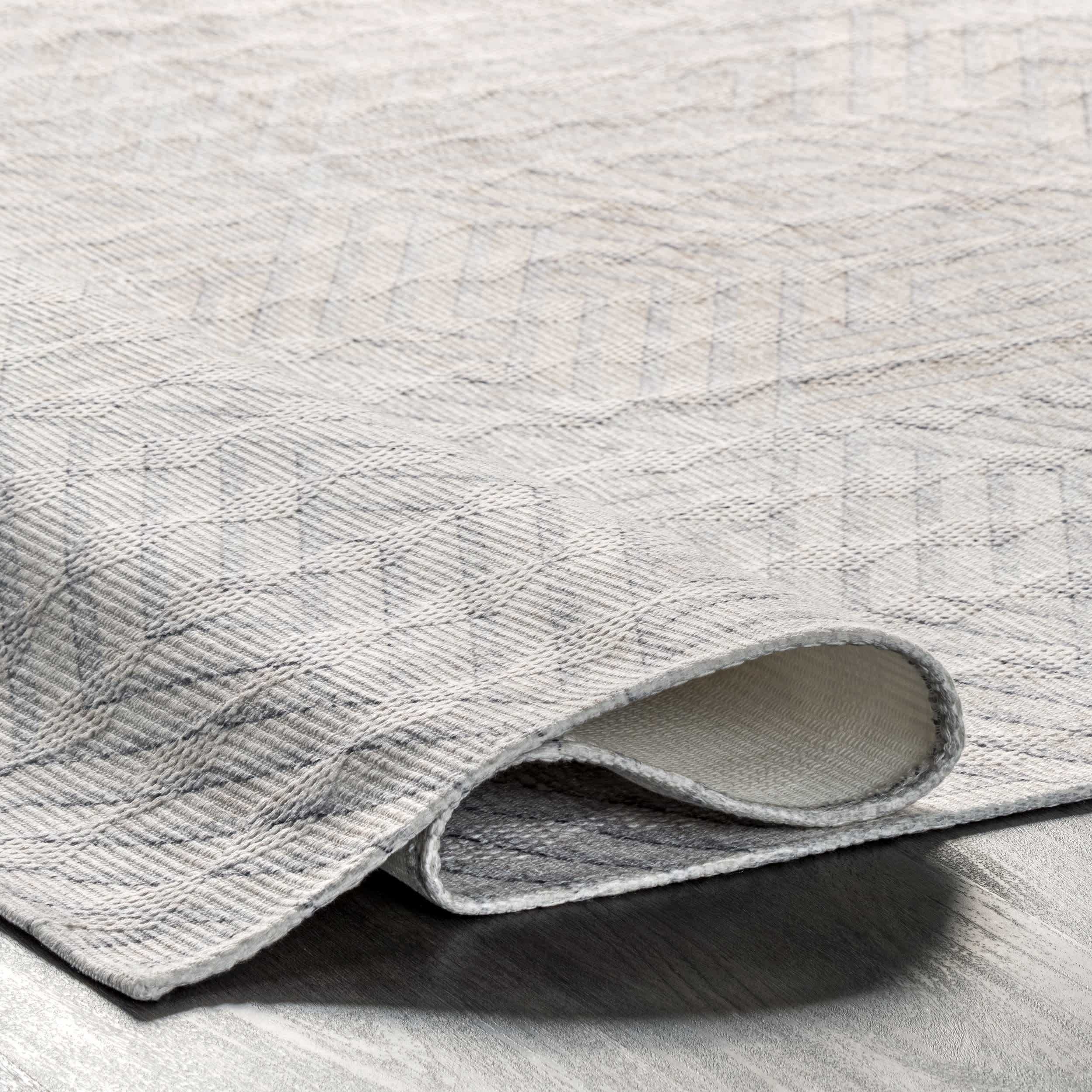 Ophelia Washable Honeycomb Area Rug - Image 4