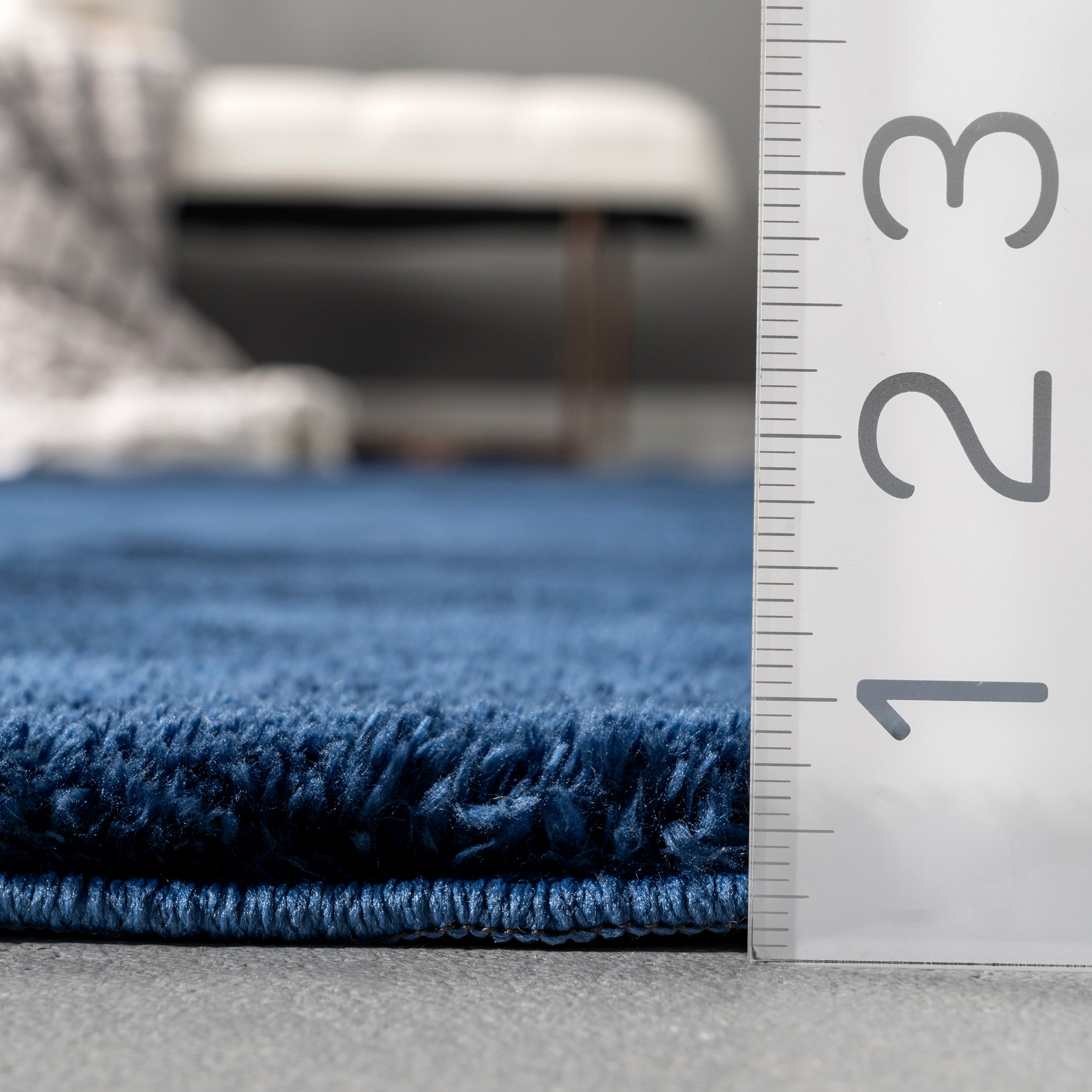 Loni Solid Machine Washable Shag Area Rug - Image 16