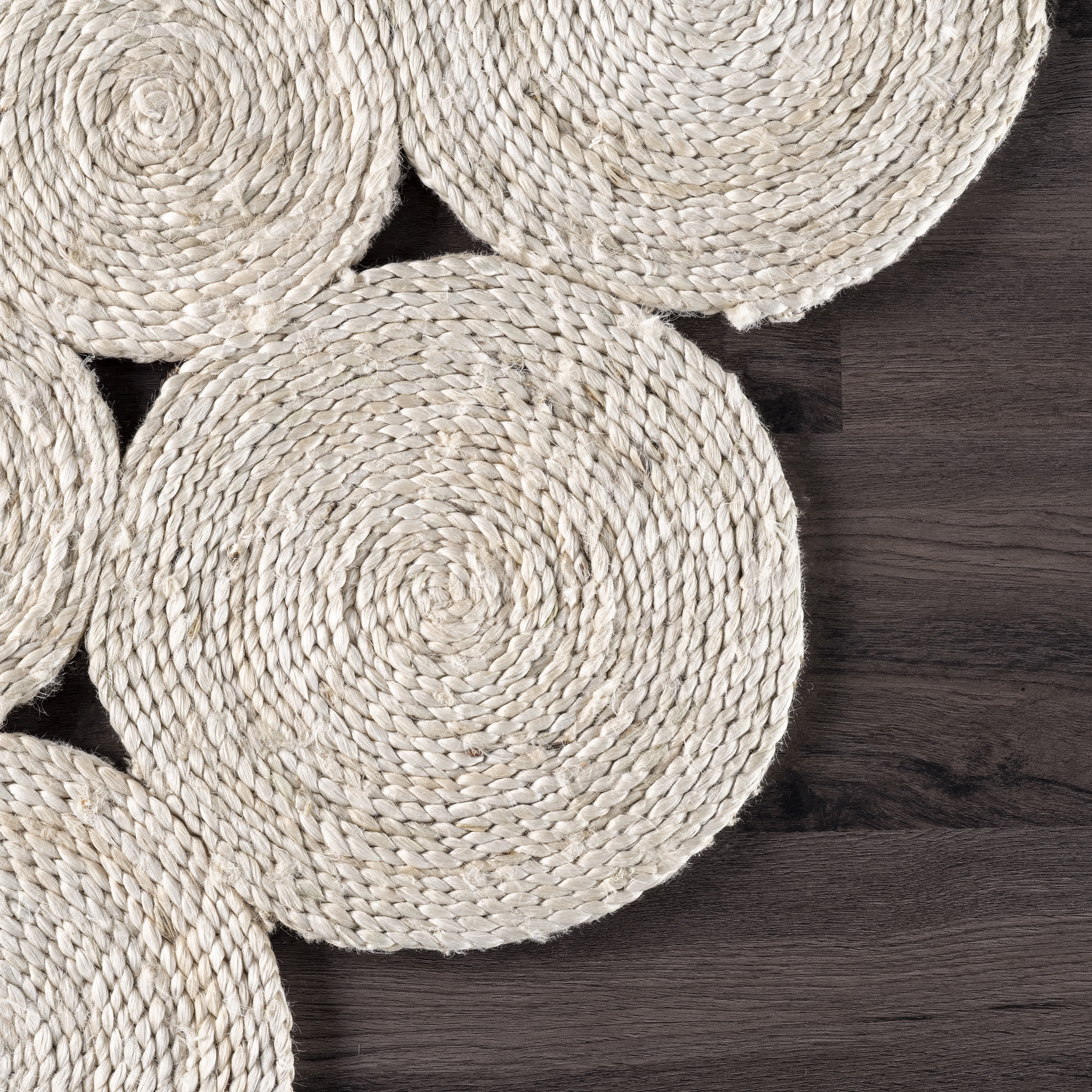 Eden Circle Braided Jute Area Rug - Image 5