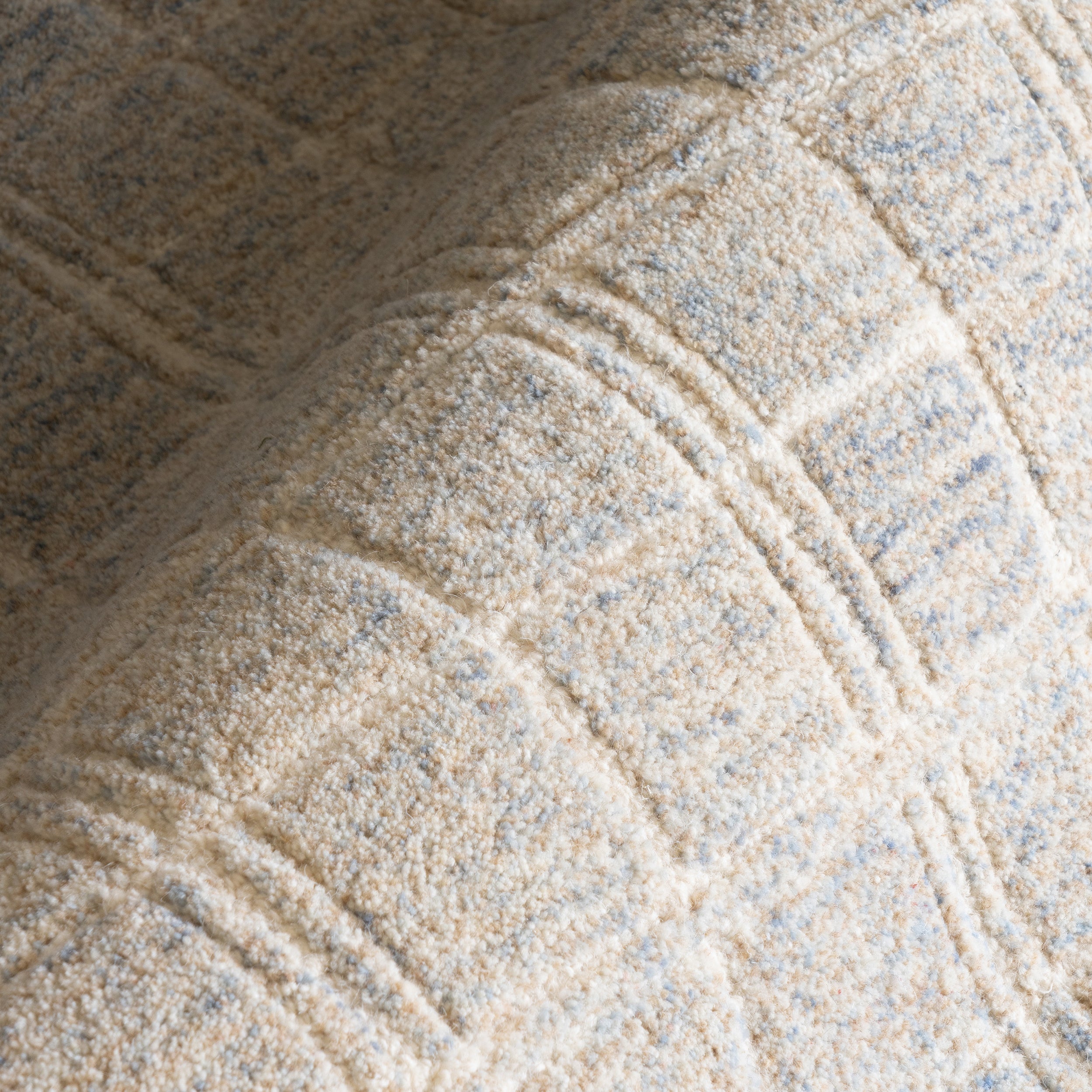 Camellia Checkered Wool Area Rug - Image 5