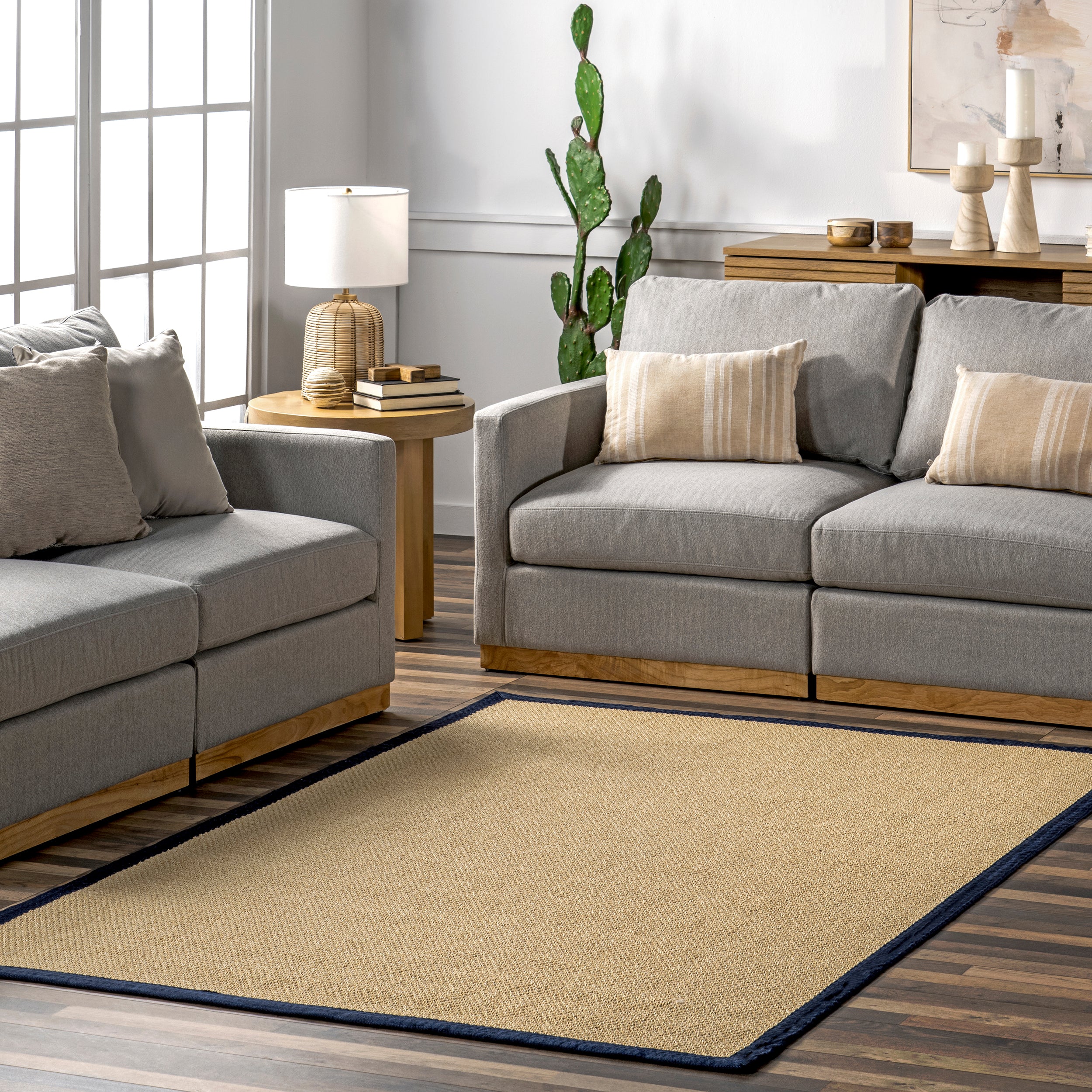 Suki Casual Faux Seagrass Indoor/Outdoor Area Rug - Image 20