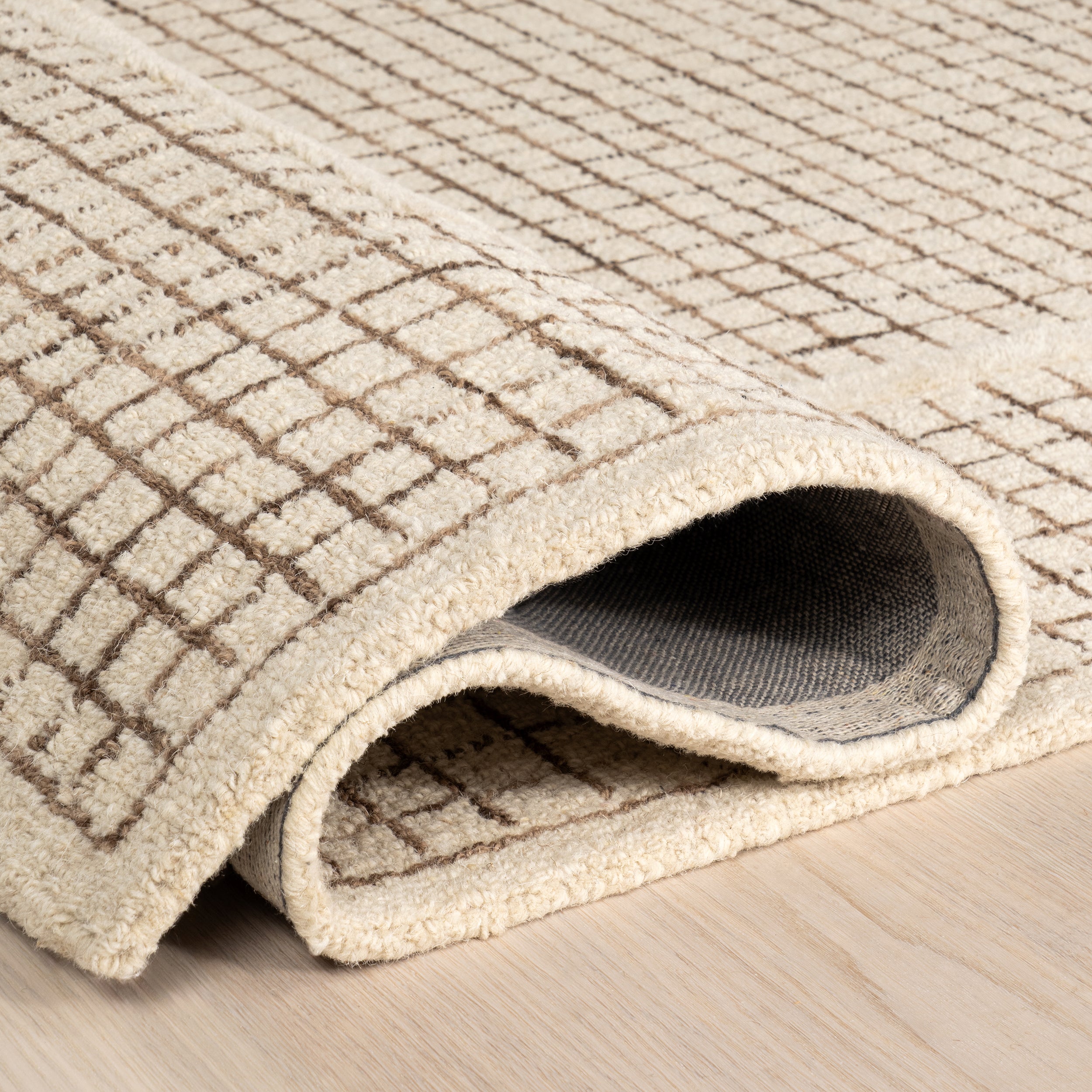 Emaline Geometric Wool Area Rug - Image 13