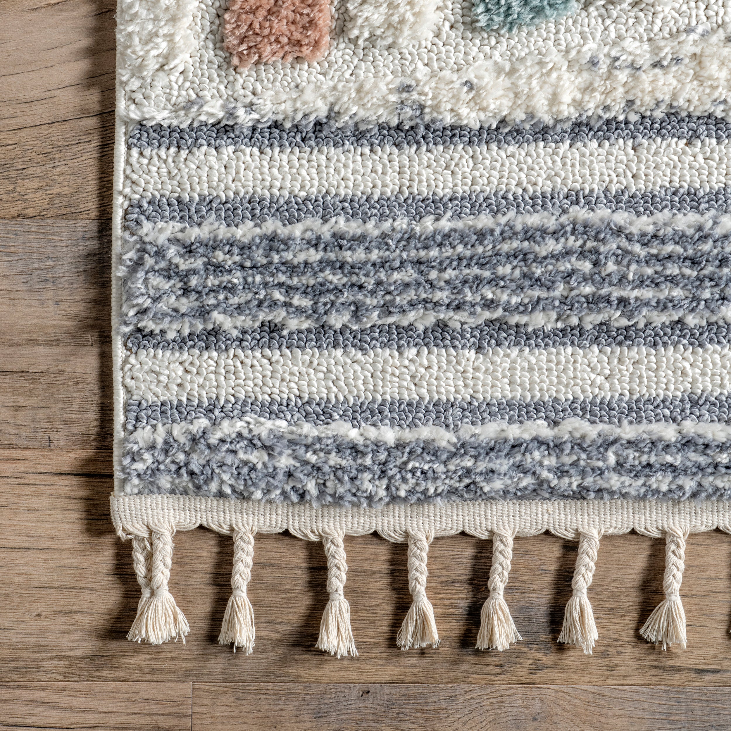Iria Colorful Pyramid Kids Area Rug - Image 5