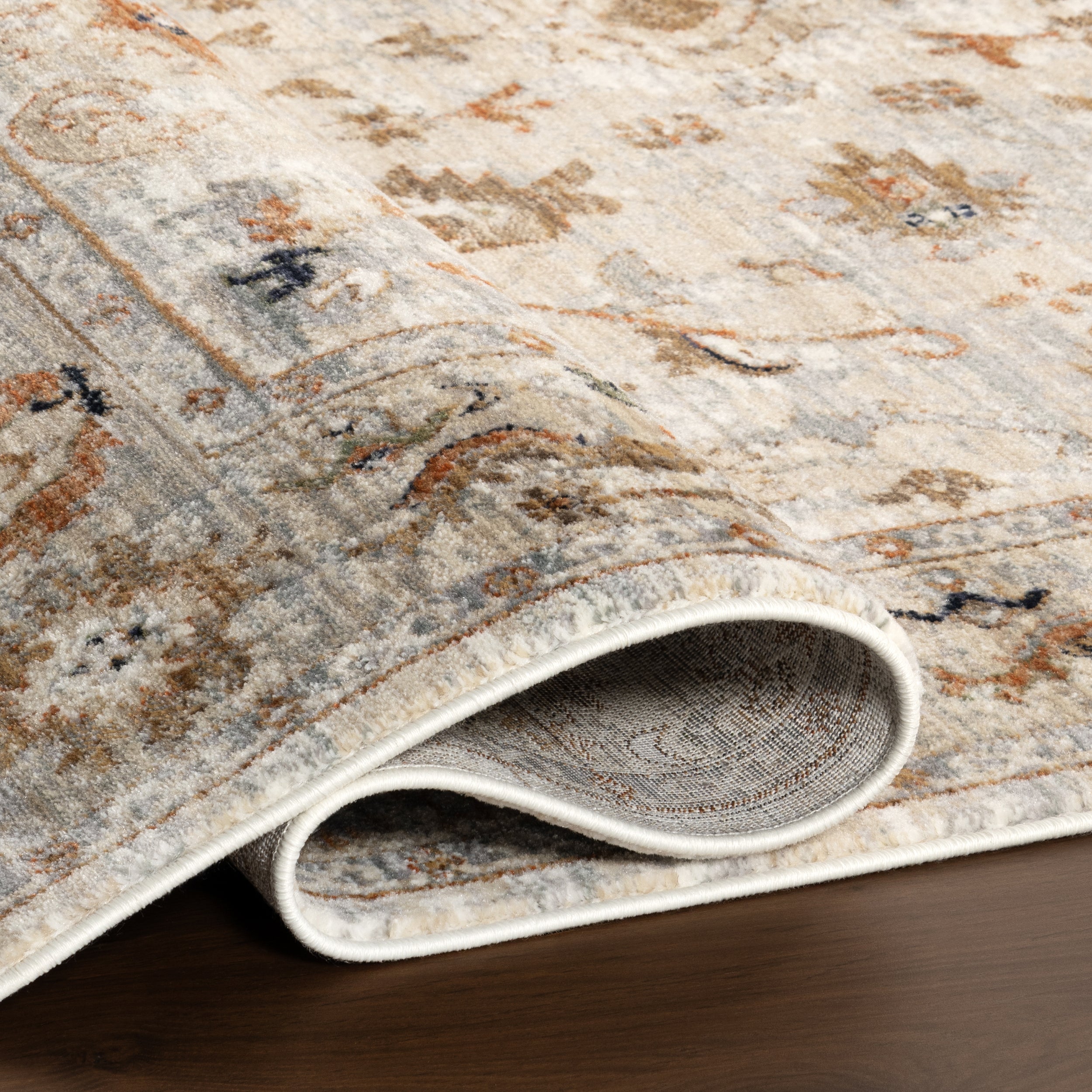 Mylah Vintage Medallion Area Rug - Image 4
