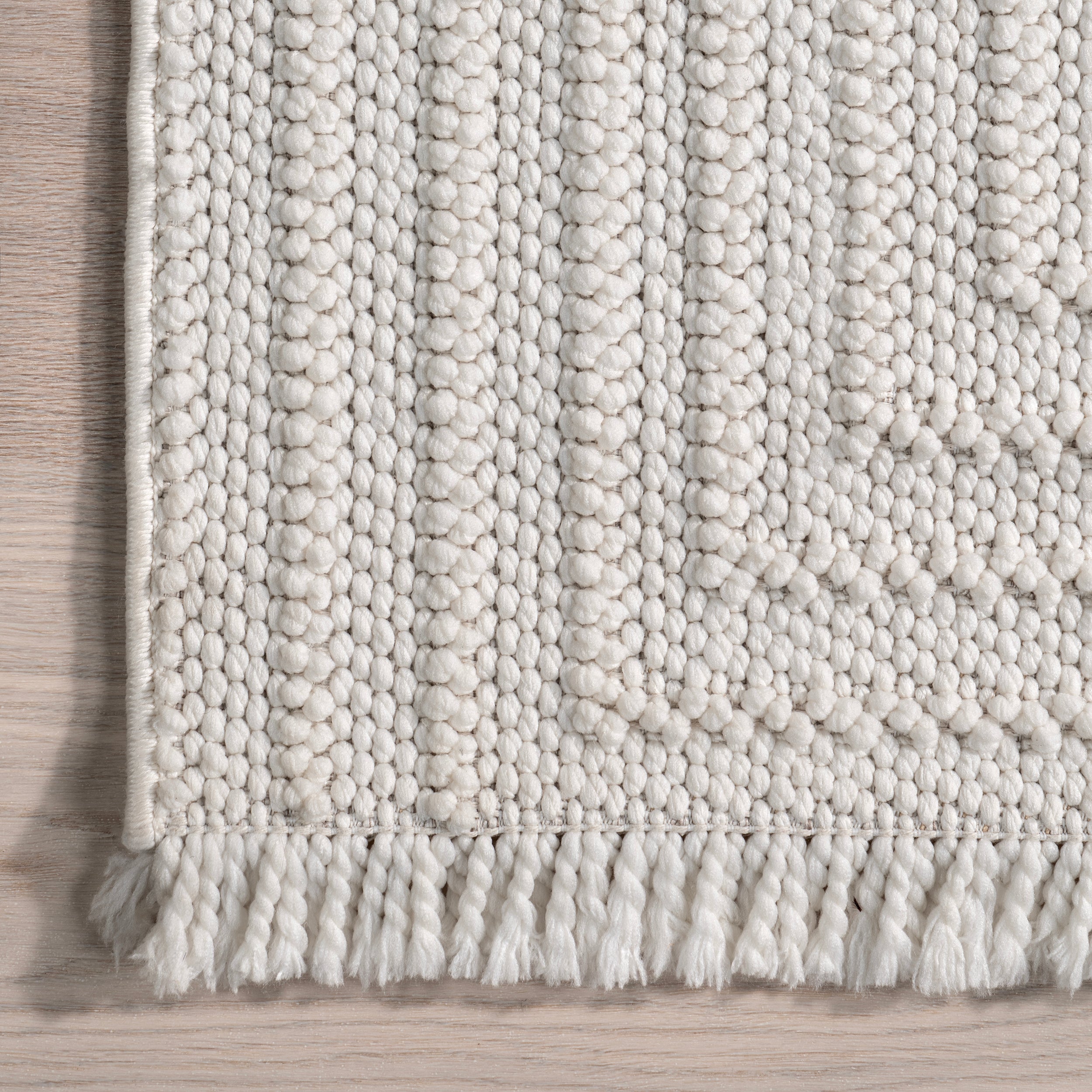 Makena Modern Geometric High-Low Area Rug - Image 5