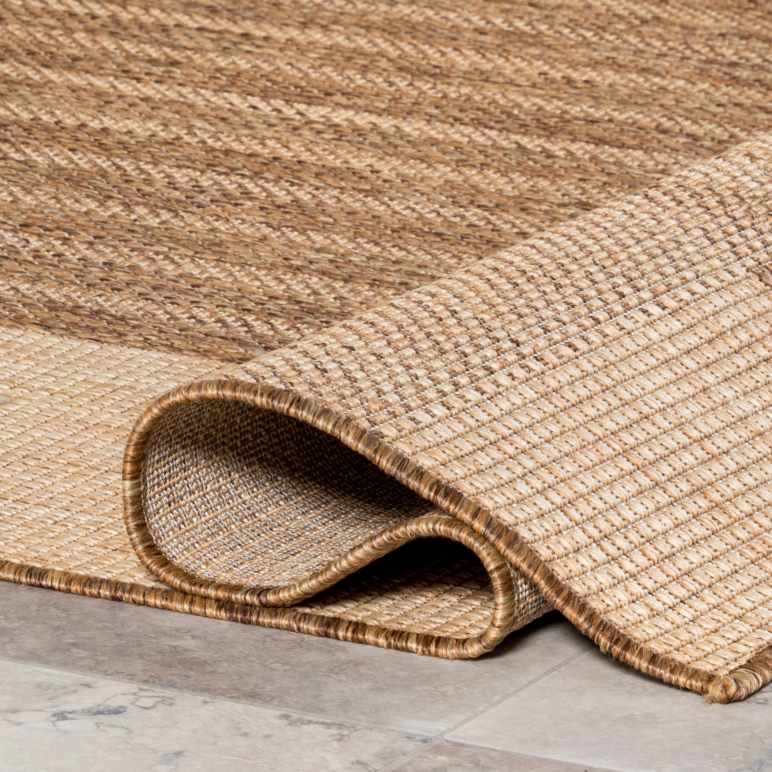Lila Modern Striped Indoor/Outdoor Area Rug - Image 4