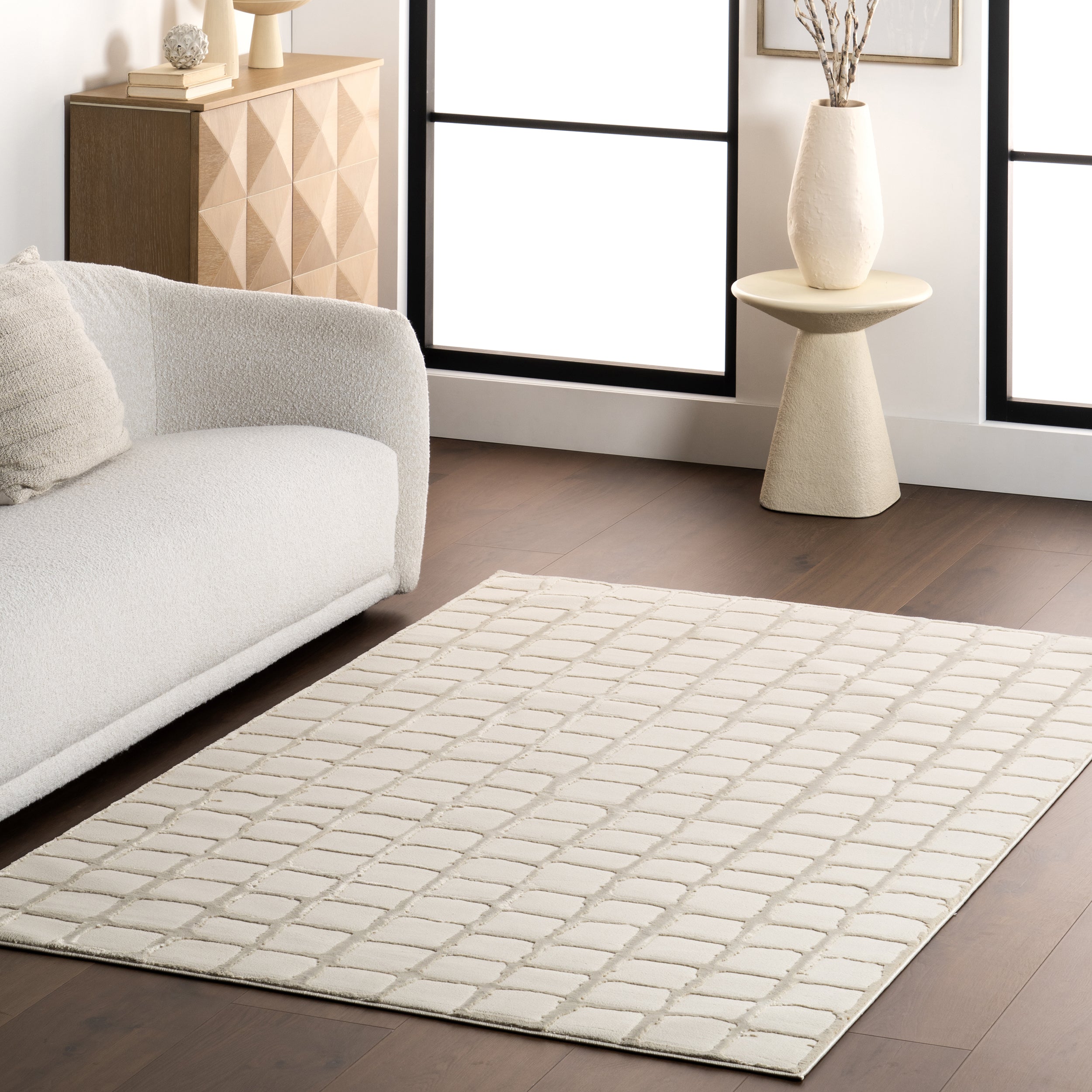 Eunice Modern Machine Washable Area Rug - Image 2