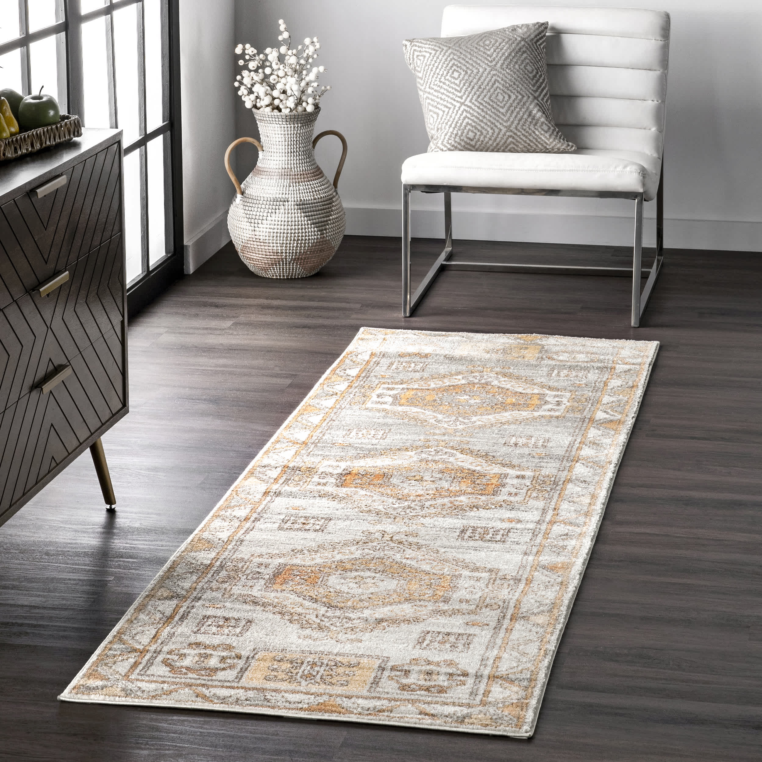 Vintage Paula Tribal Area Rug - Image 10