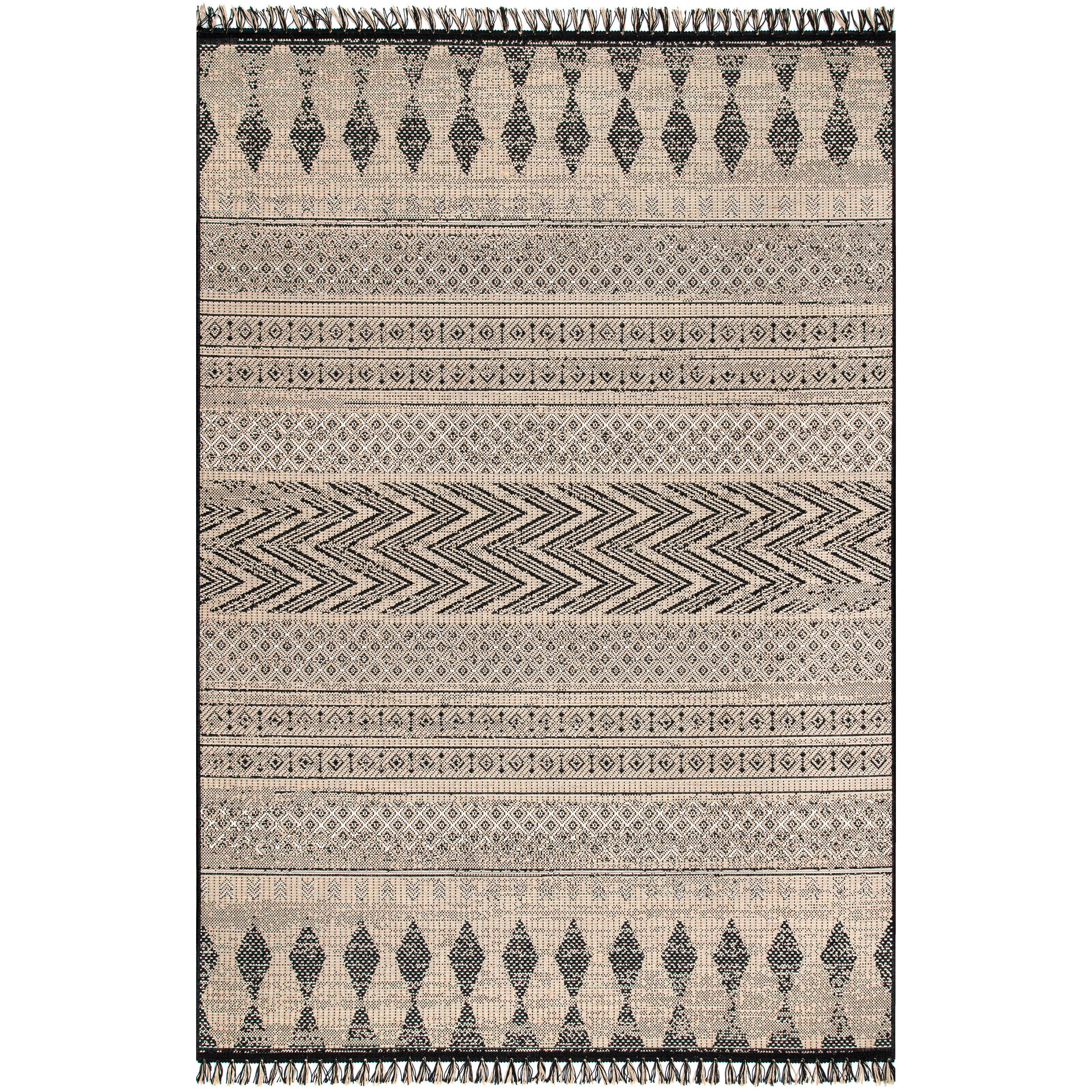 Indoor/Outdoor Modern Aztec Nicki Area Rug