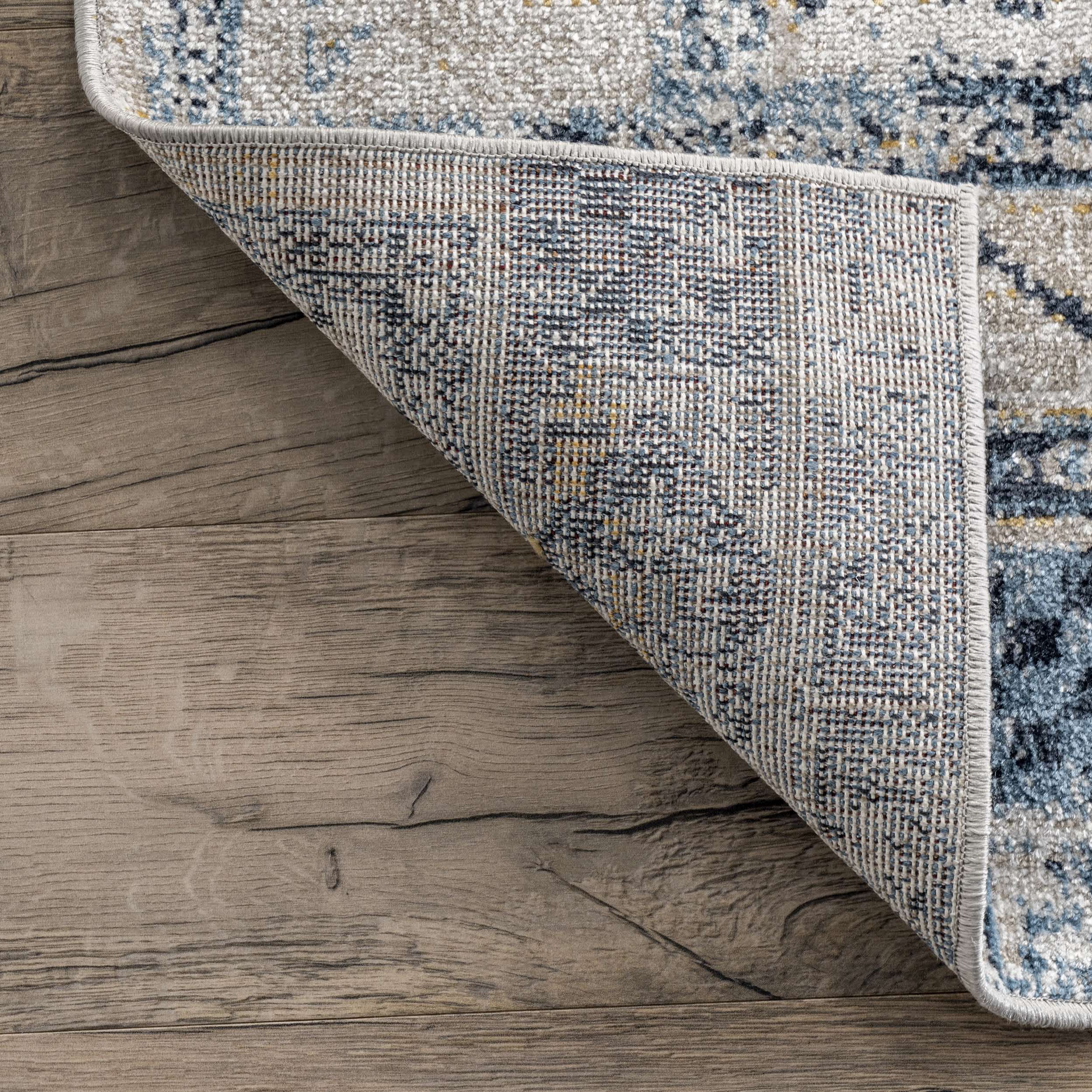 Sonya Machine Washable Vintage Medallion Area Rug - Image 7