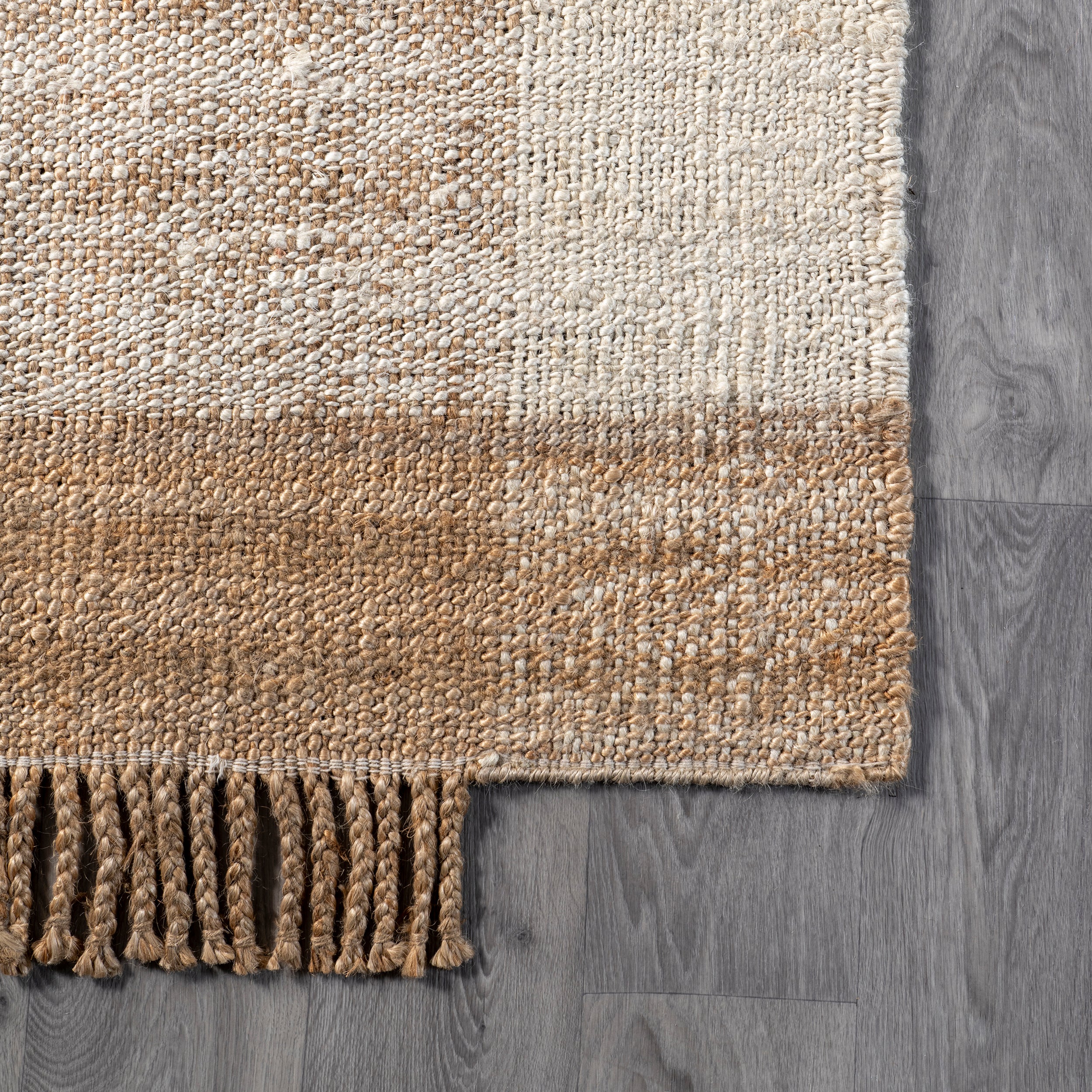 Fletcher Casual Jute Middle Tassel Area Rug - Image 5
