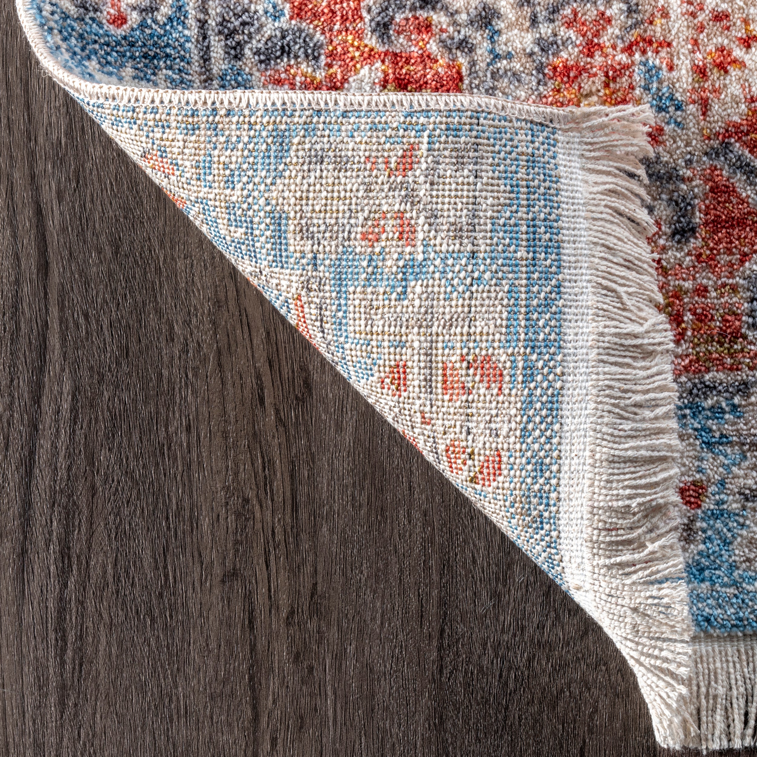 Farley Medallion Fringe Area Rug - Image 7