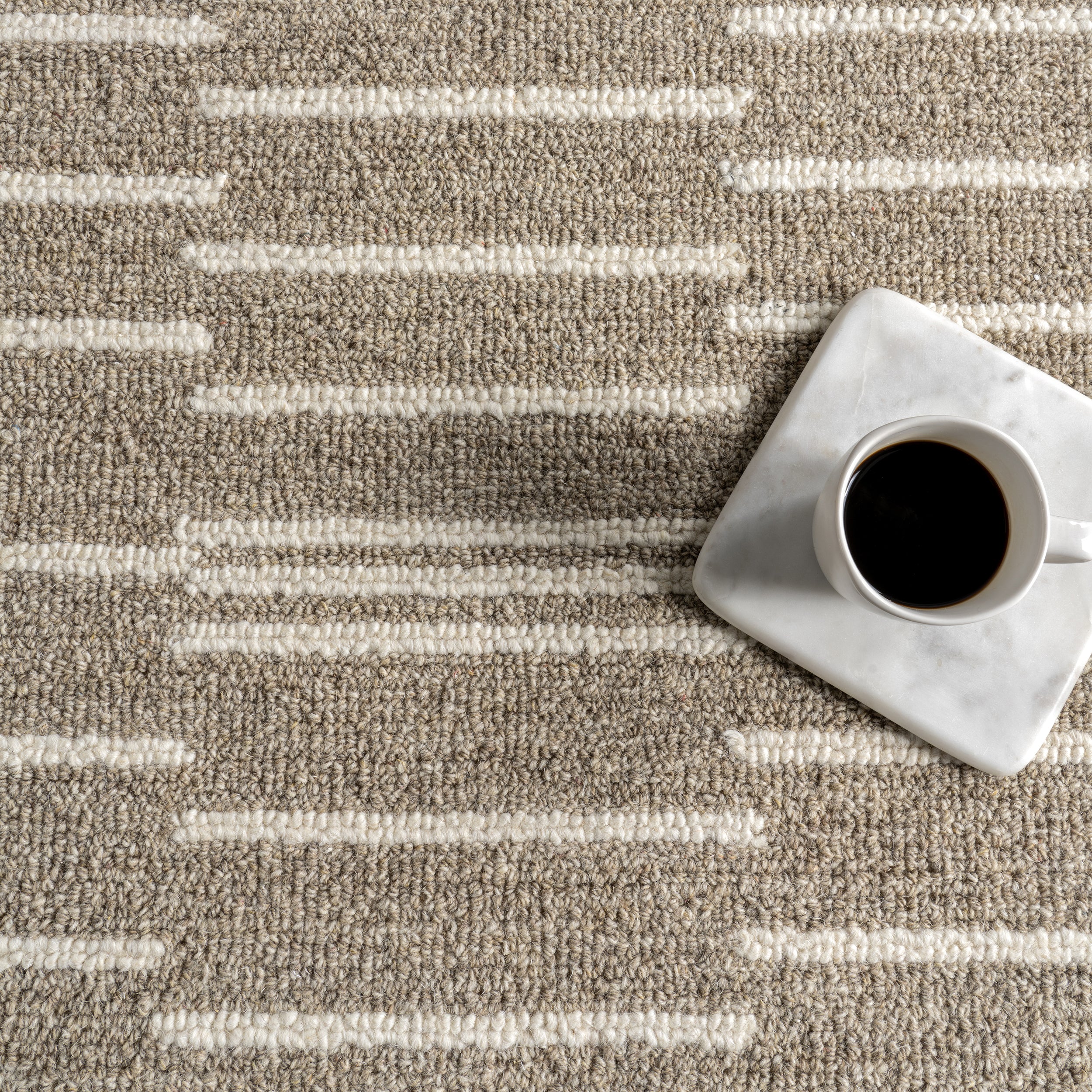Tanaia Contemporary Striped Area Rug - Image 7