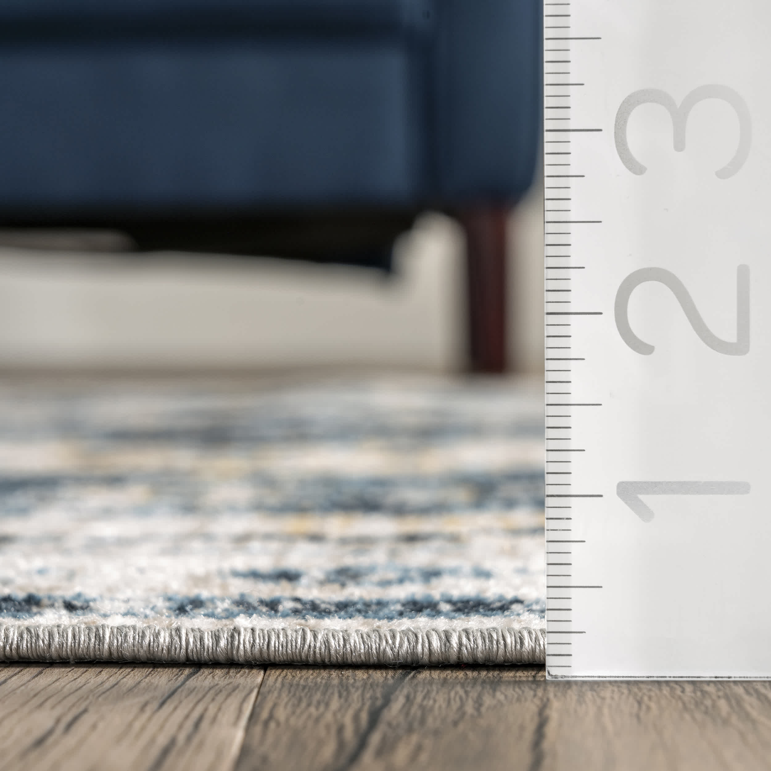 Sonya Machine Washable Vintage Medallion Area Rug - Image 3