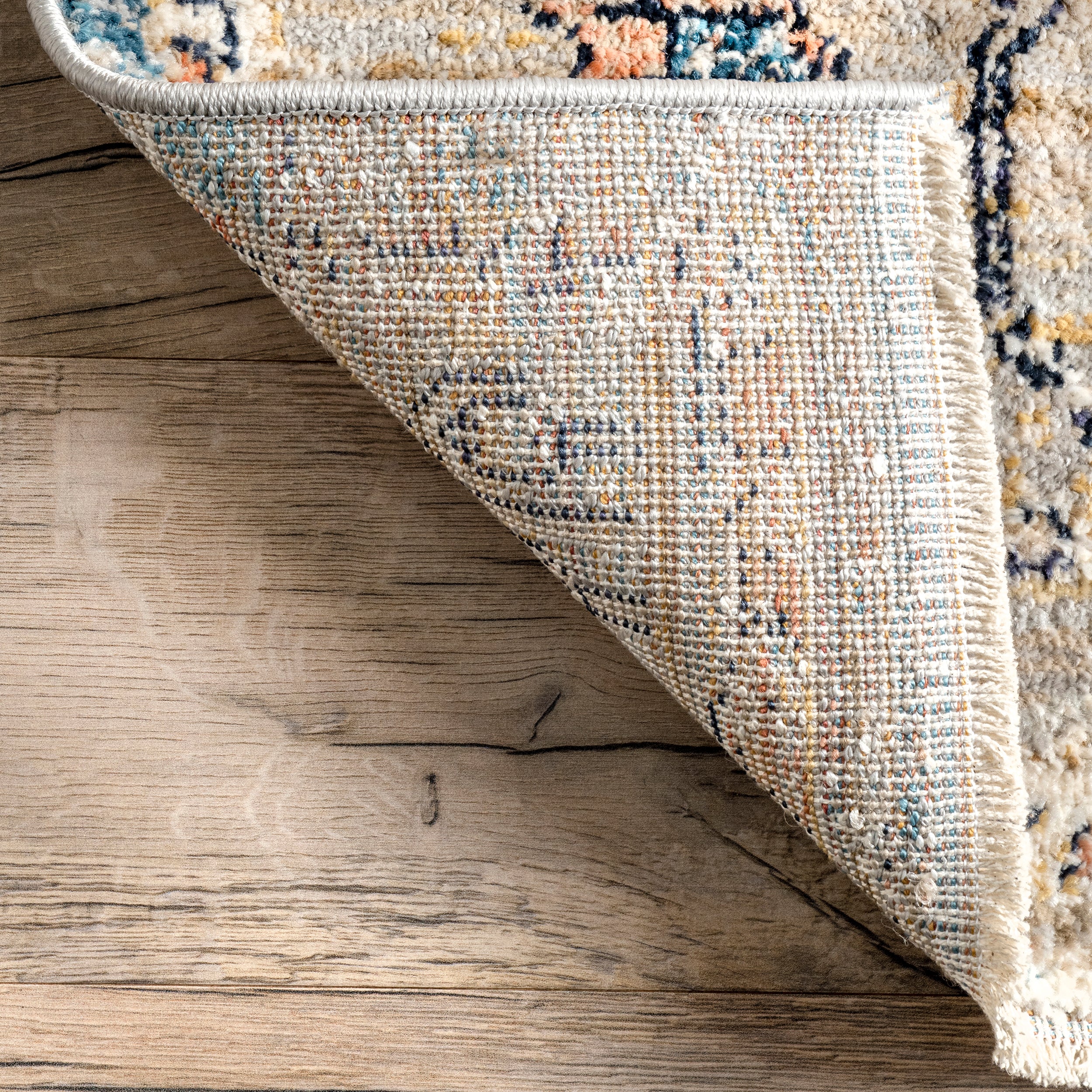 Marley Traditional Medallion Fringe Area Rug - Image 7