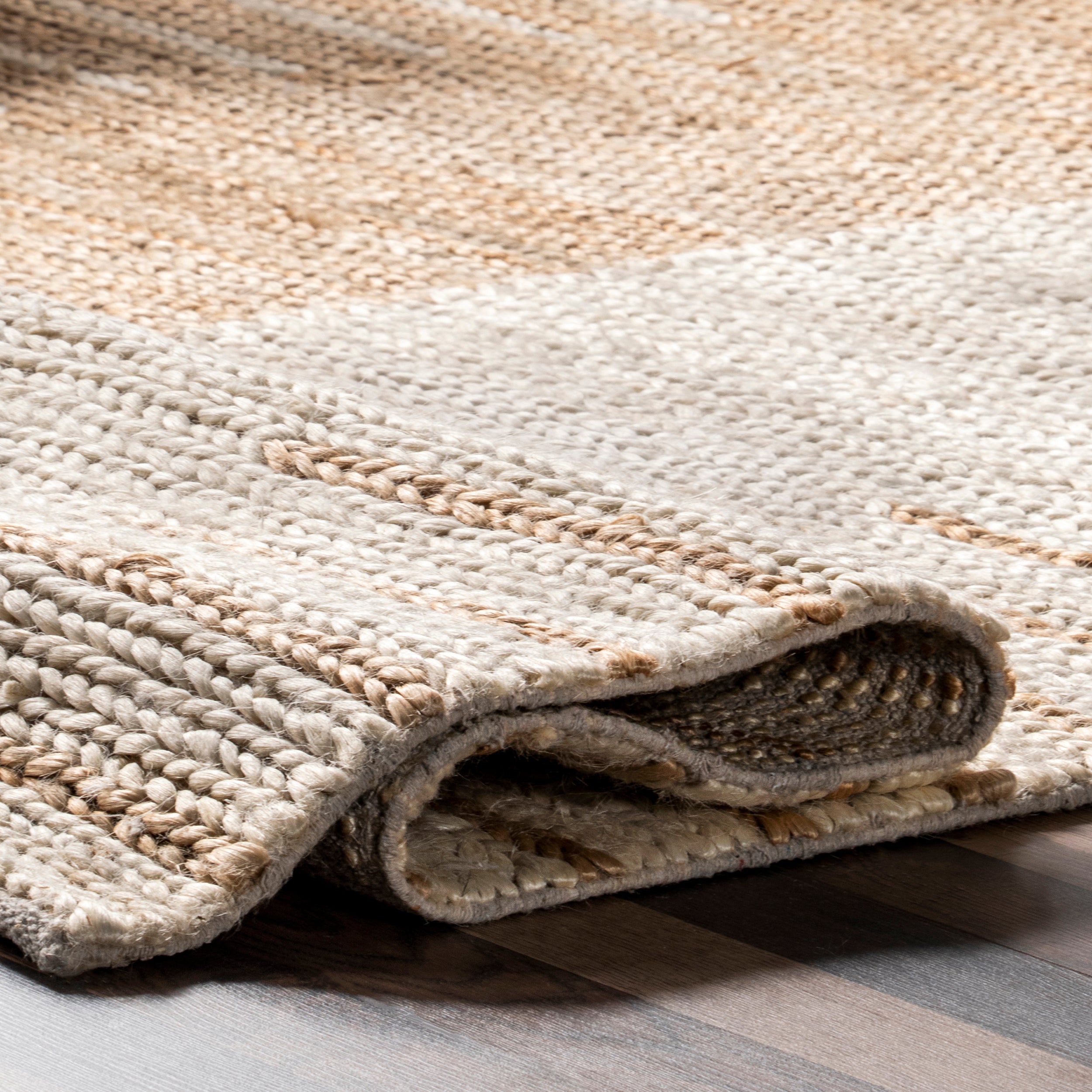 Chastain Modern Geometric Jute Area Rug - Image 4
